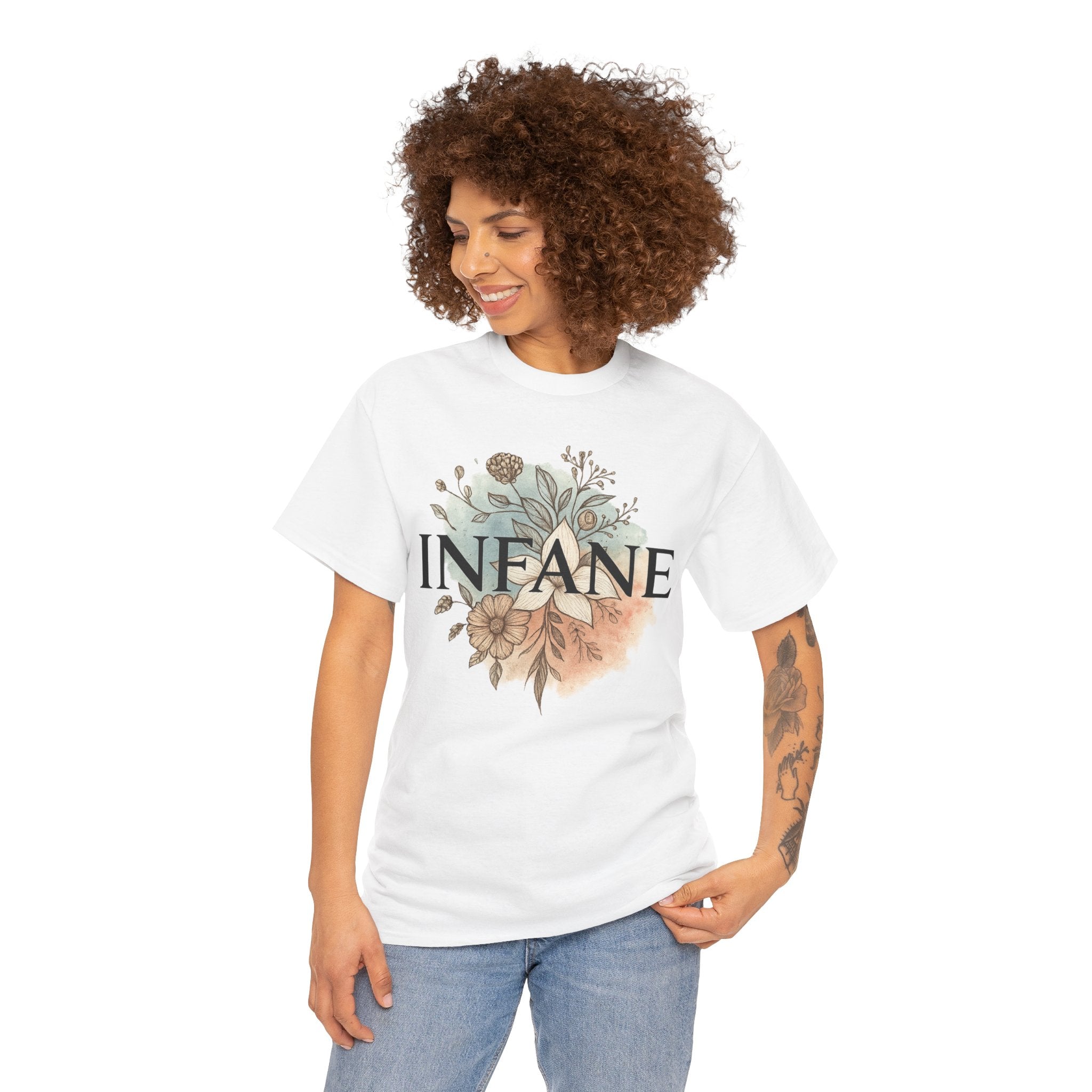 Floral Infane Unisex Heavy Cotton TxEU