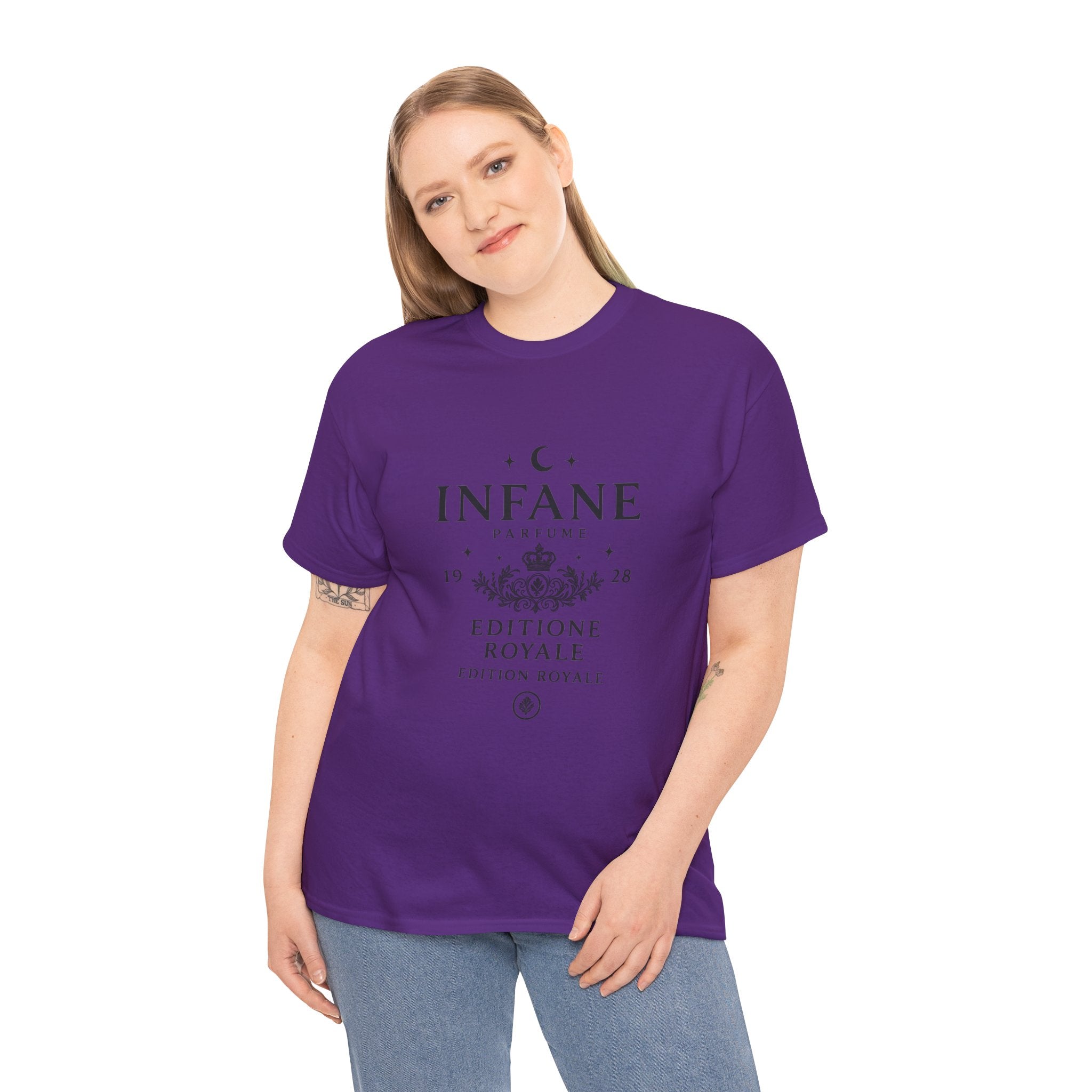 Unisex Heavy Cotton Tshirt | Infane Parfume Edition Royale Eu