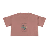Floral Vibes Women's Crop Tee Infane