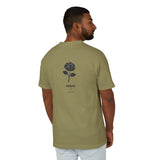Unisex Heavyweight Cotton Rose T-shirt | Tshirt Infane