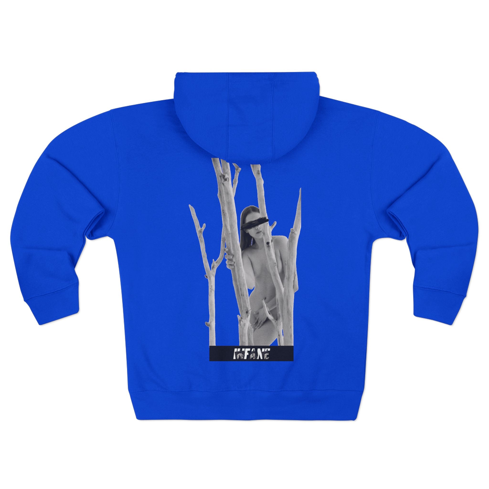 Unisex Zip Hoodie x Back Design EU