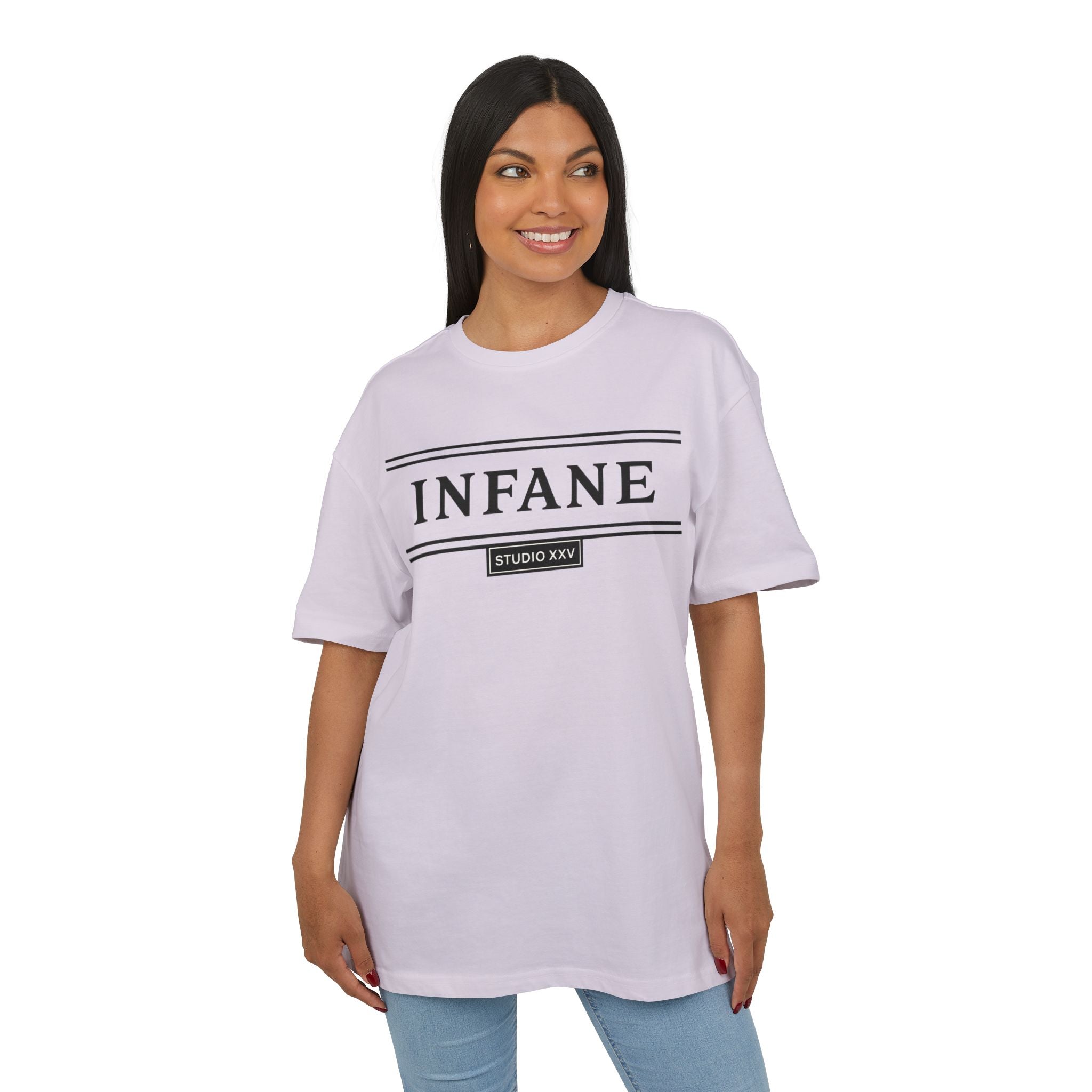 Infane Line Unisex Heavy Oversize Tshirt EU