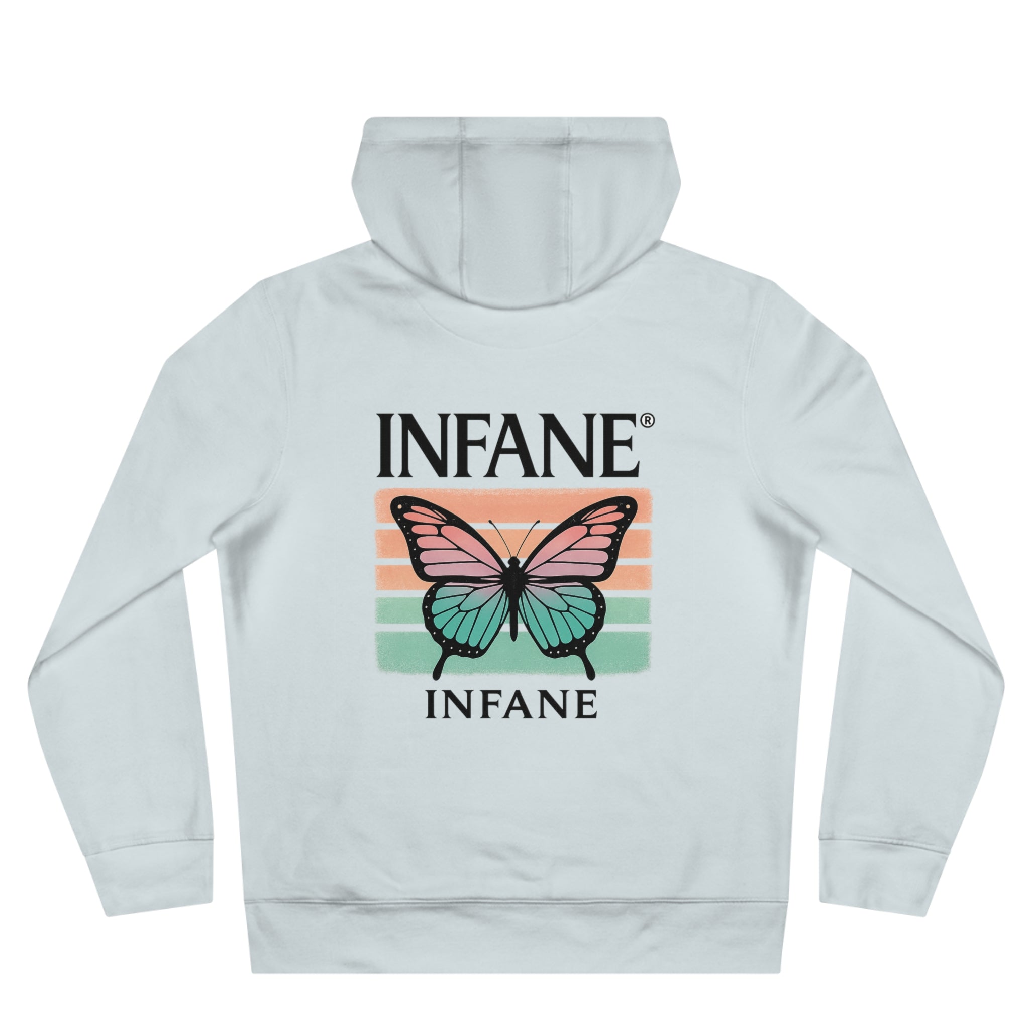 King Butterfly Hooded Sweatshirt - Unisex Hoodie EU