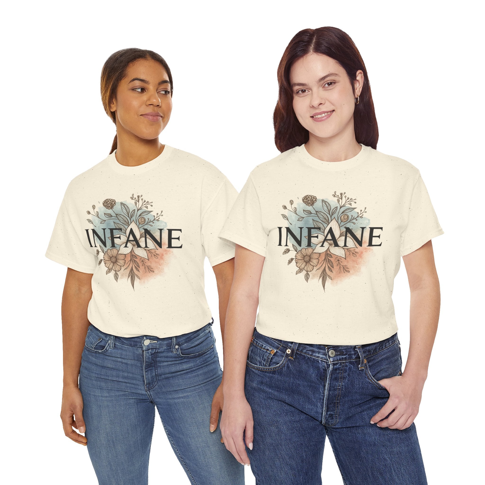 Floral Infane Unisex Heavy Cotton TxEU