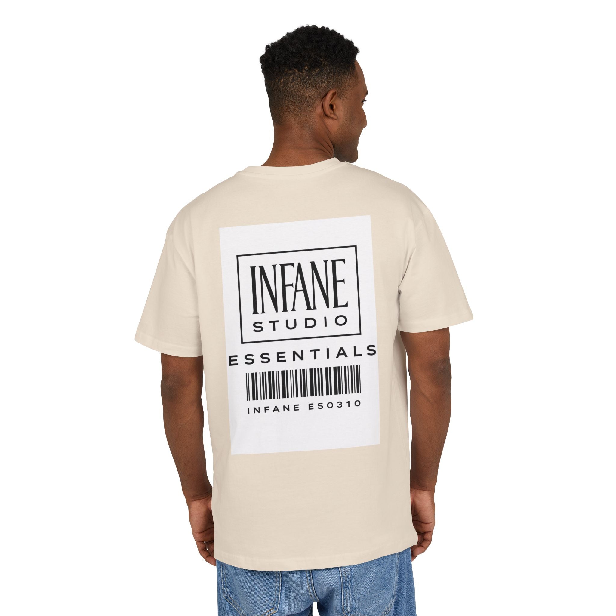 Infane Studio Essentials Unisex Oversized Tshirt Eu