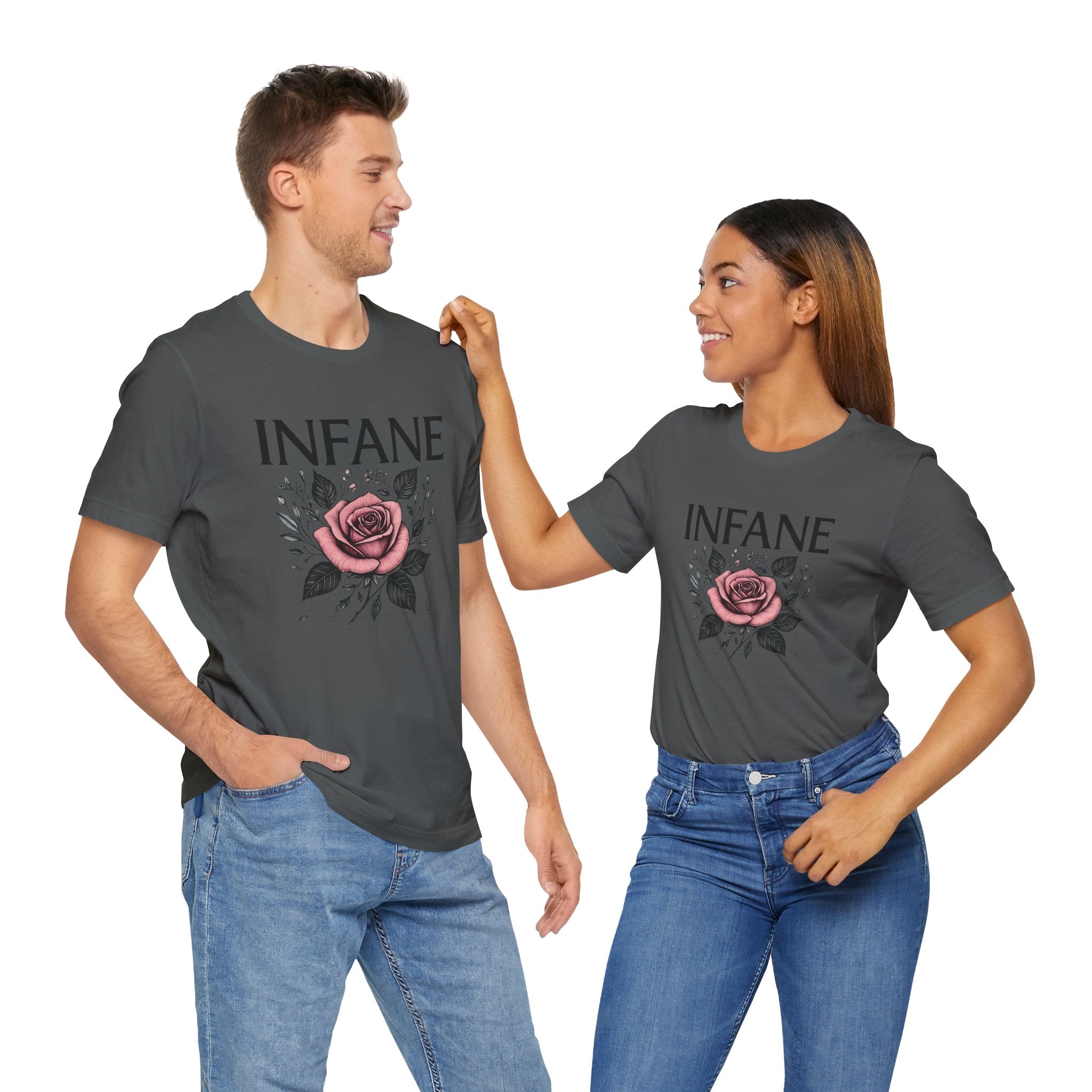 Infane Floral Short Sleeve Te X Unisex Shirt