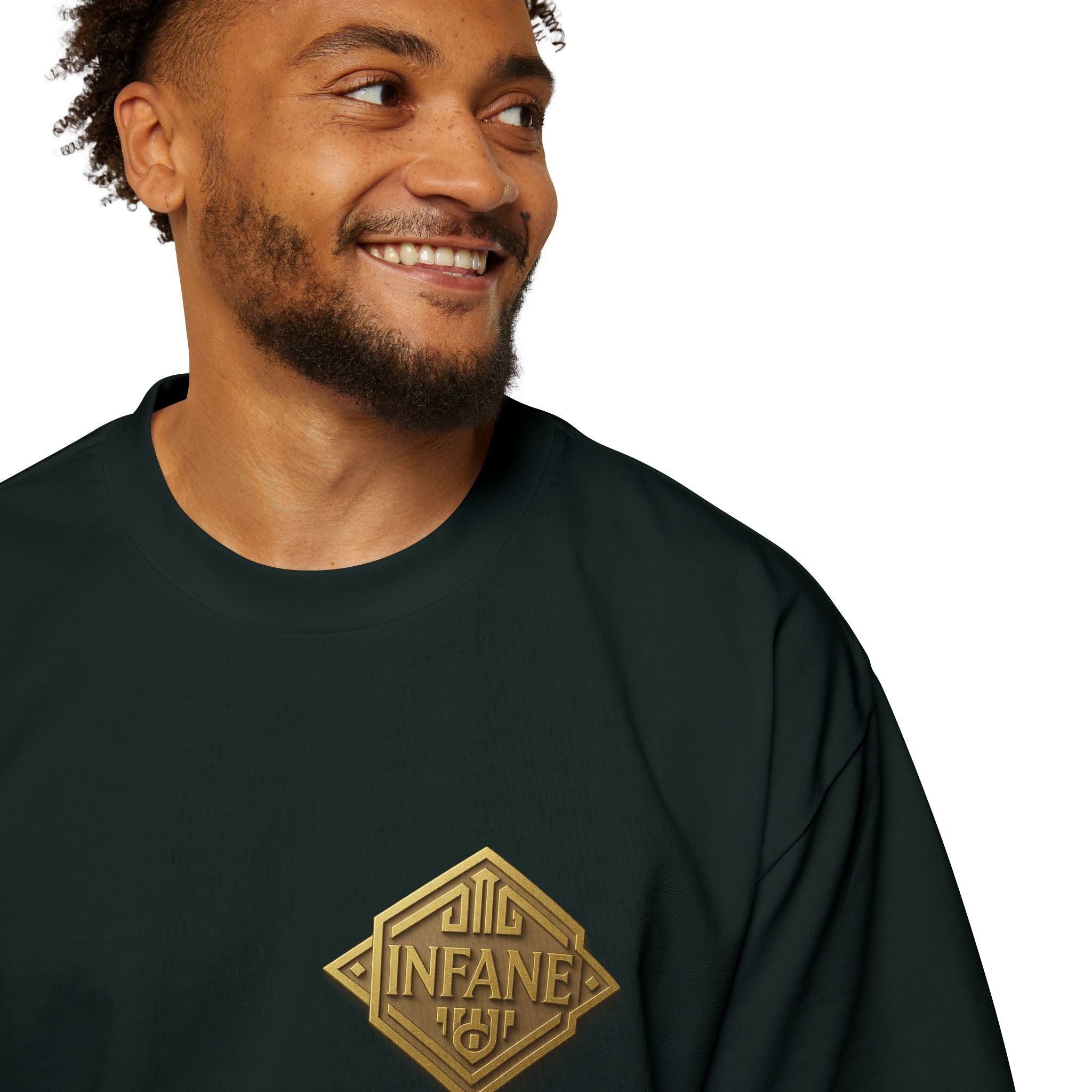 Luxury Emblem | Heavy Oversized Infane Tshirt