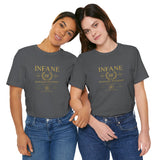 Gold Hoison Fourstone Iconic T-Shirt | Infane Femme x EU