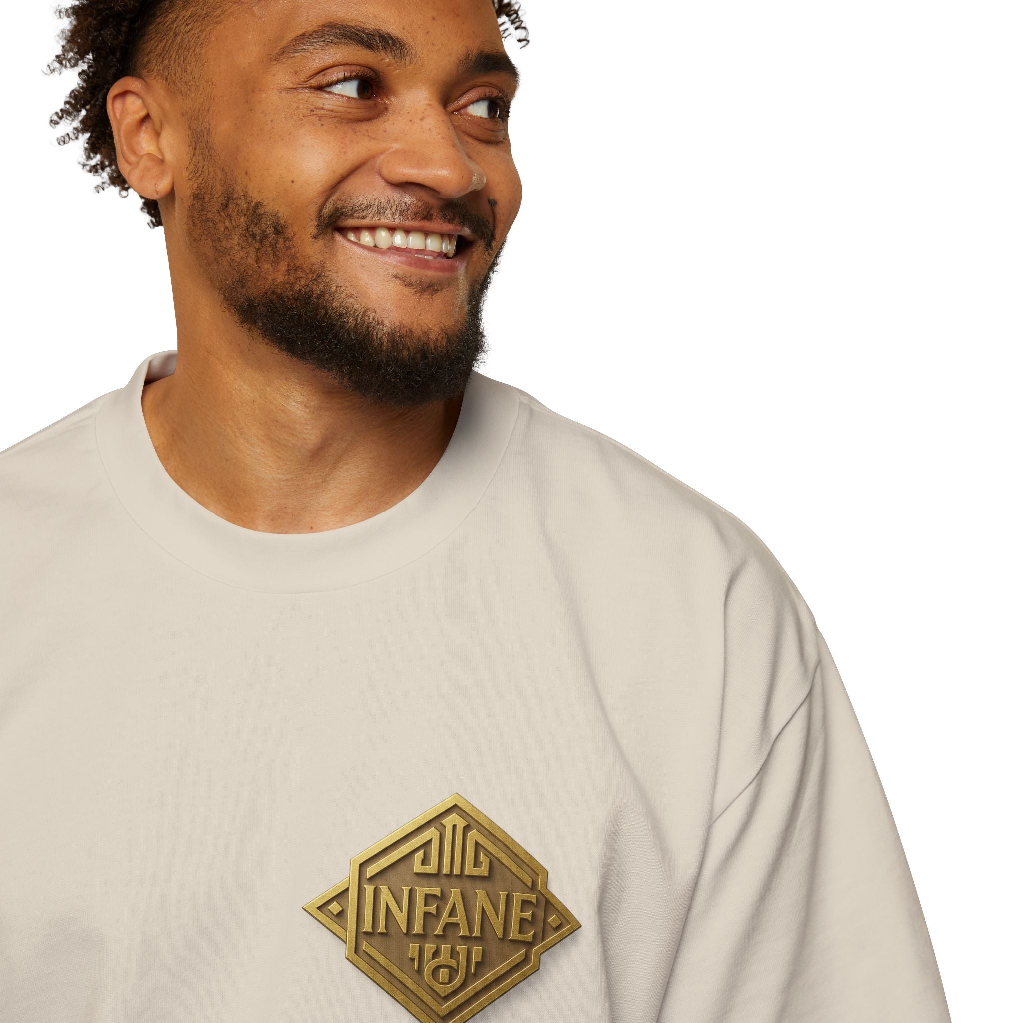 Luxury Emblem | Heavy Oversized Infane Tshirt