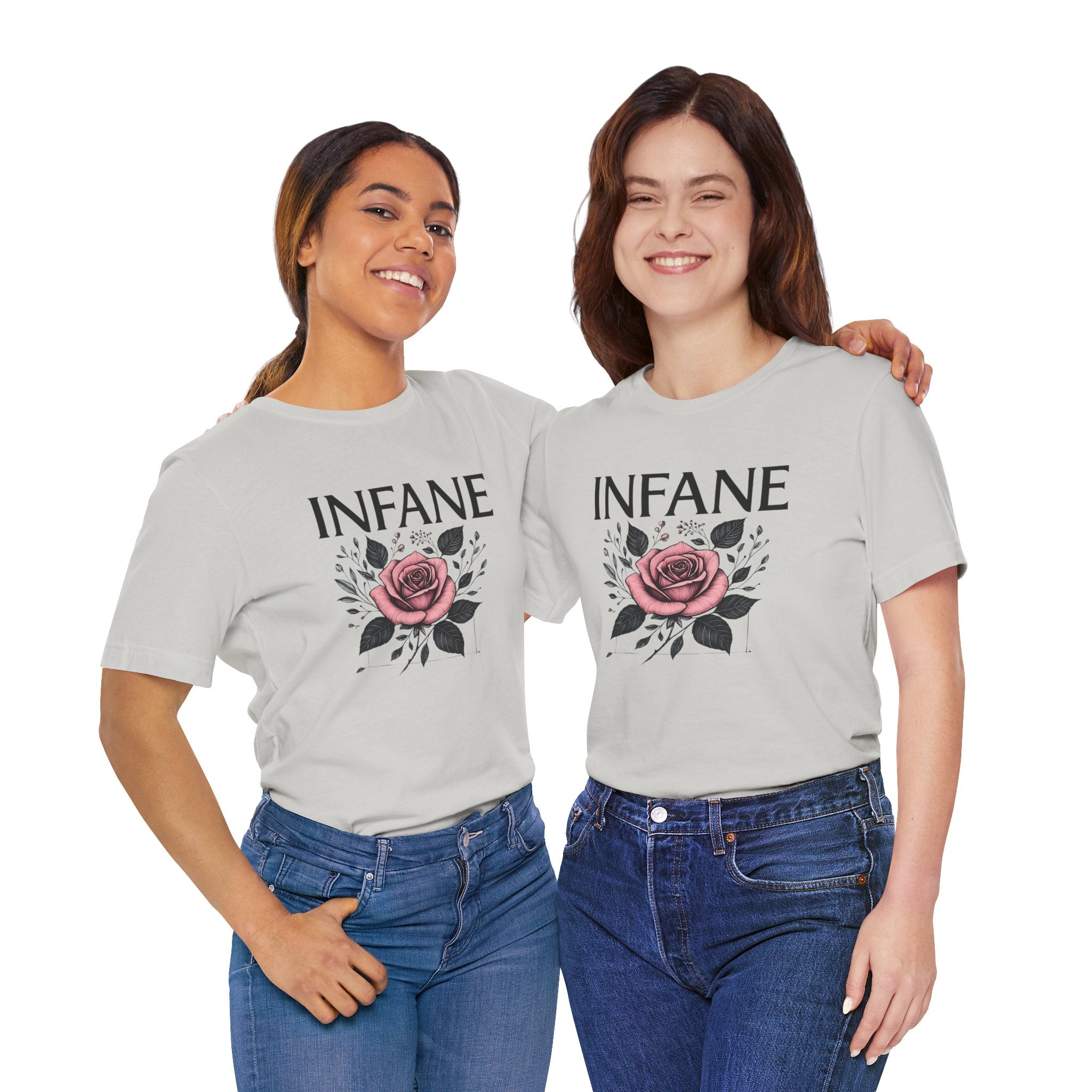 Infane Floral Short Sleeve Te X Unisex Shirt