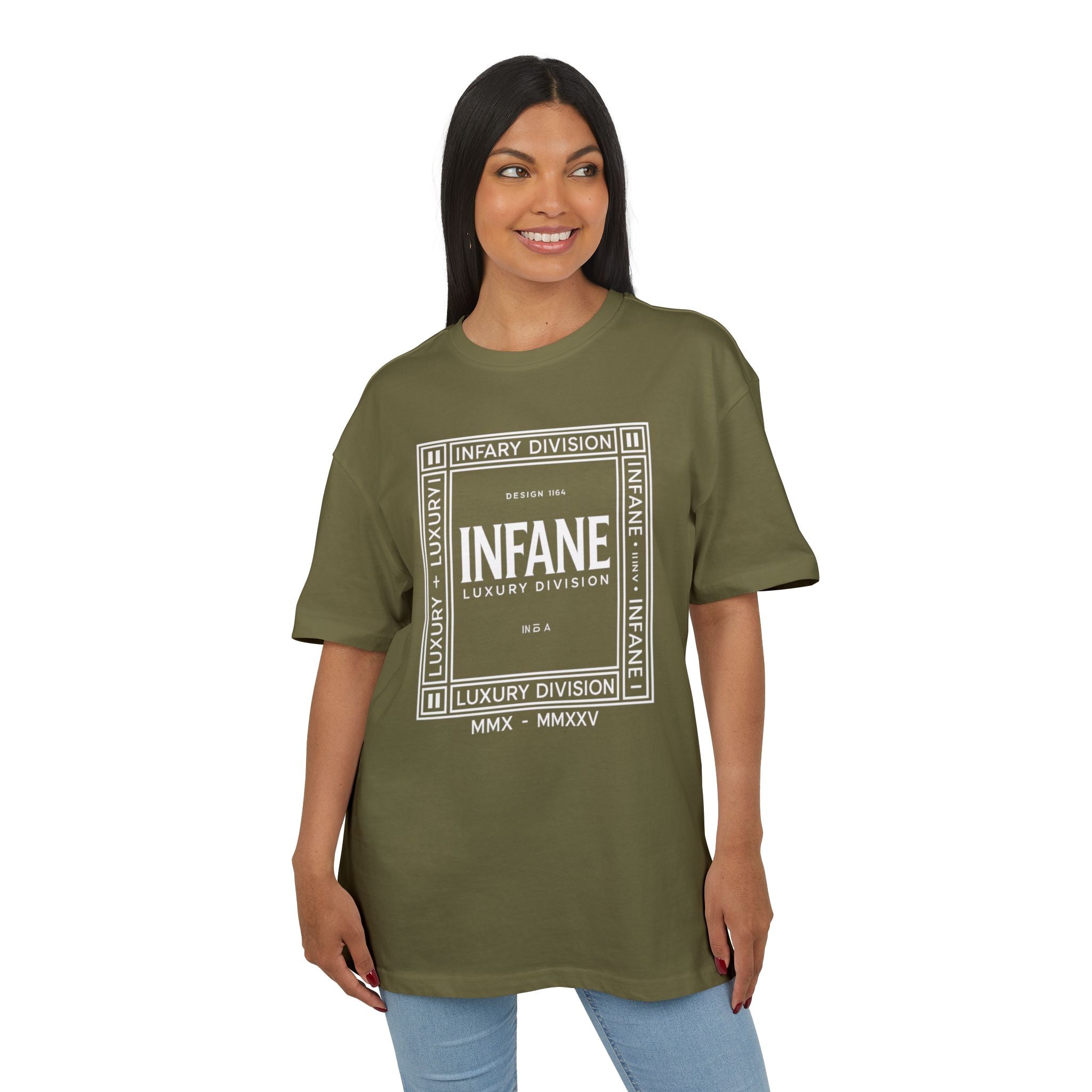 Trendy Oversized Graphic Tee | Infane Luxury Devision Tshirt