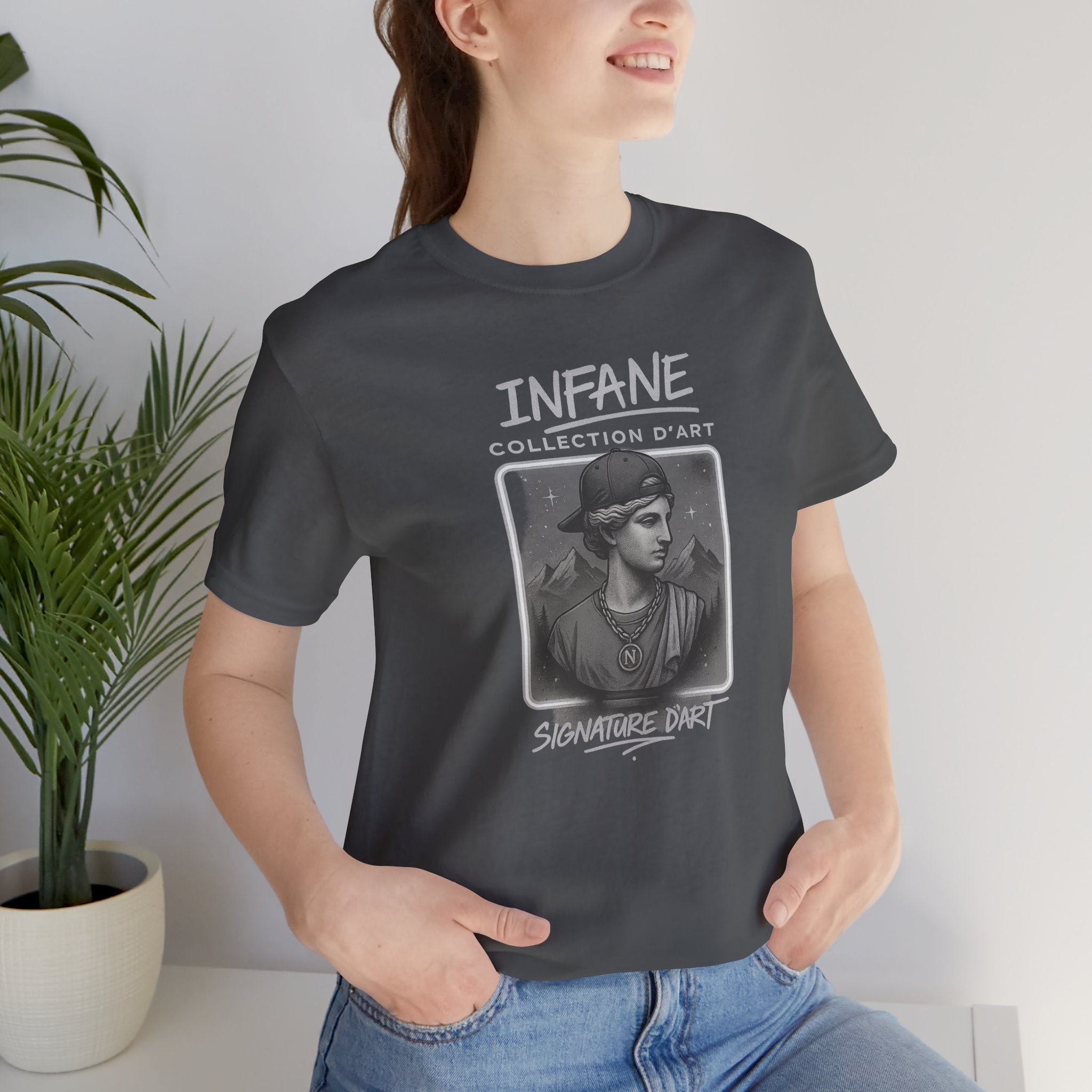 Statue Cap Unisex Jersey Tshirt | Infane Europe Edition