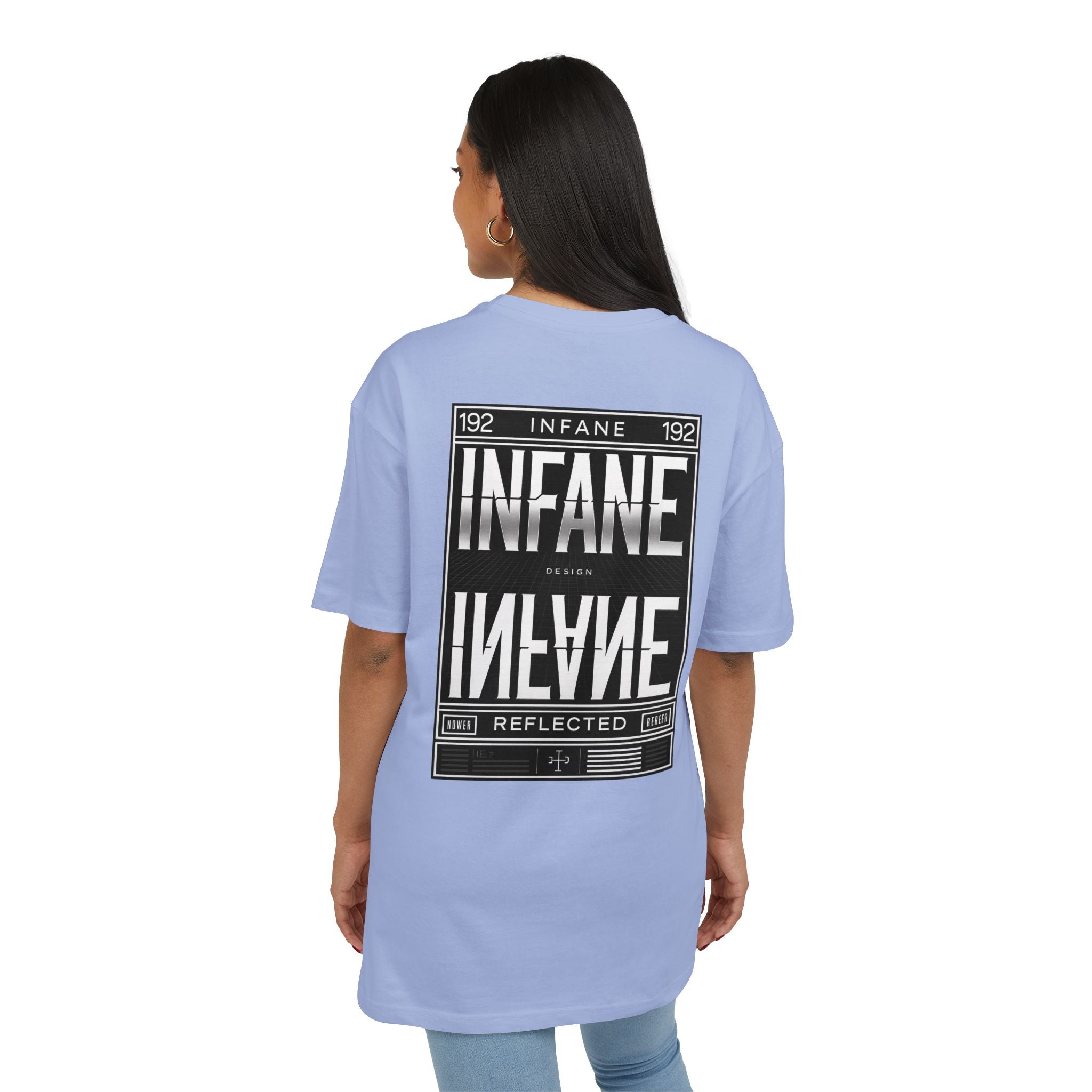 Oversized Reflect Unisex Graphic Tee | Infane EU