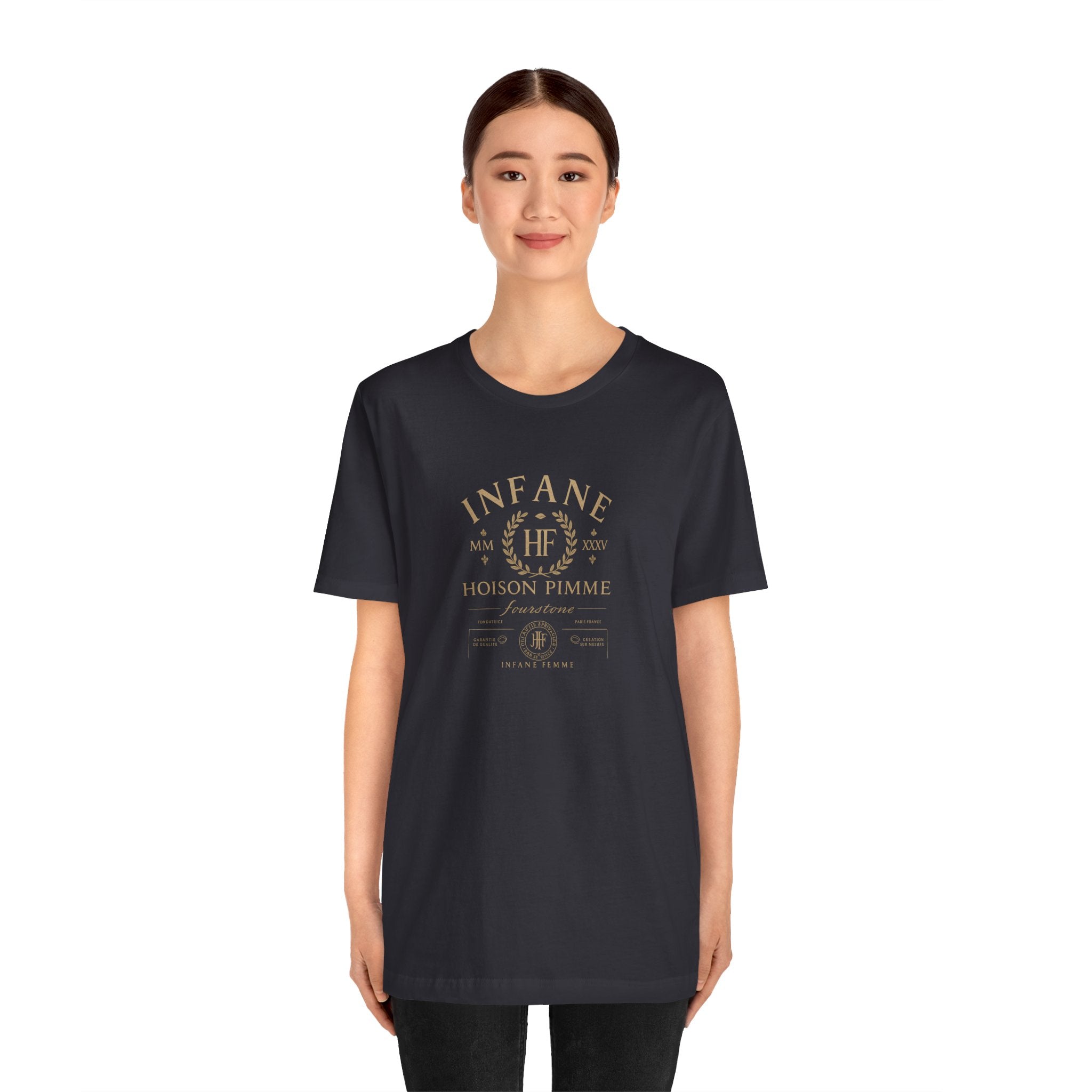 Light Gold Hoison Fourstone Iconic T-Shirt | Infane Femme Eu Unisex
