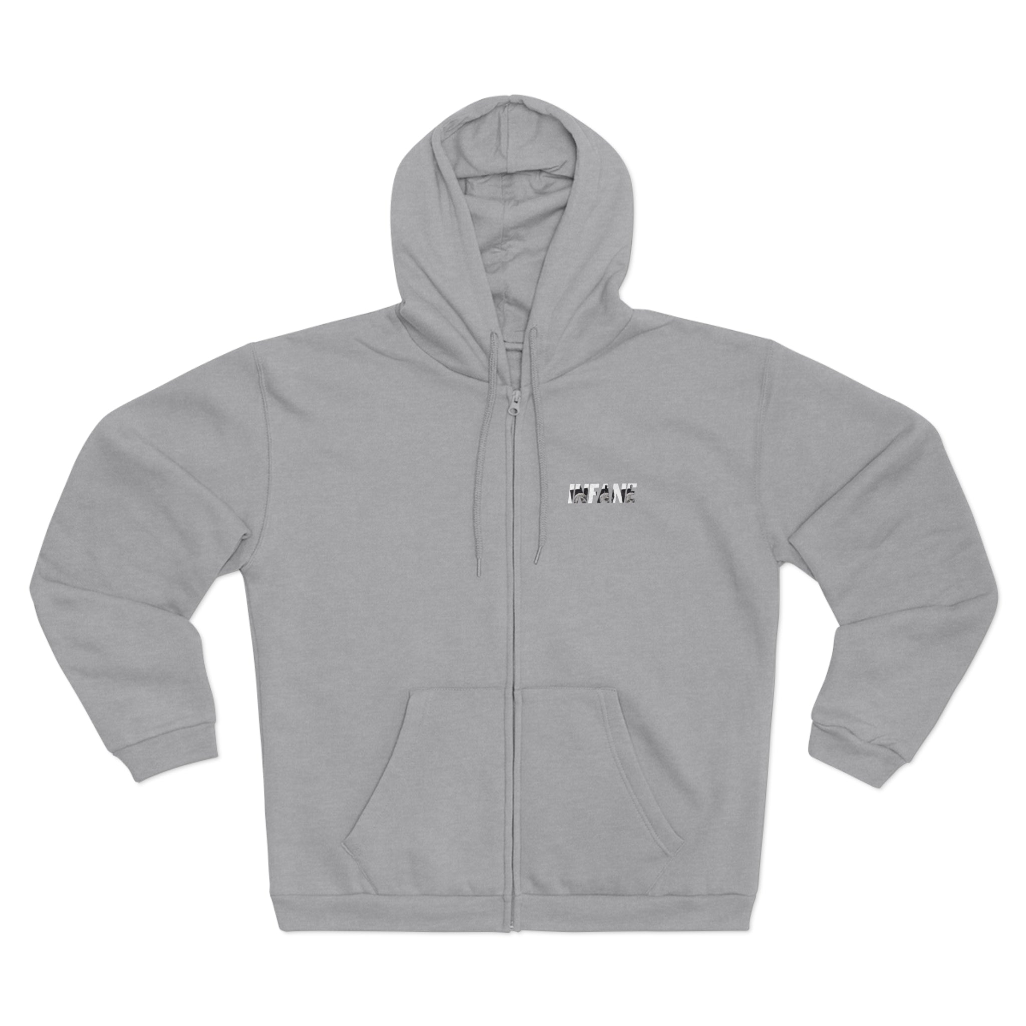 Unisex Hooded Zip Sweatshirt - Comfort Plus EU