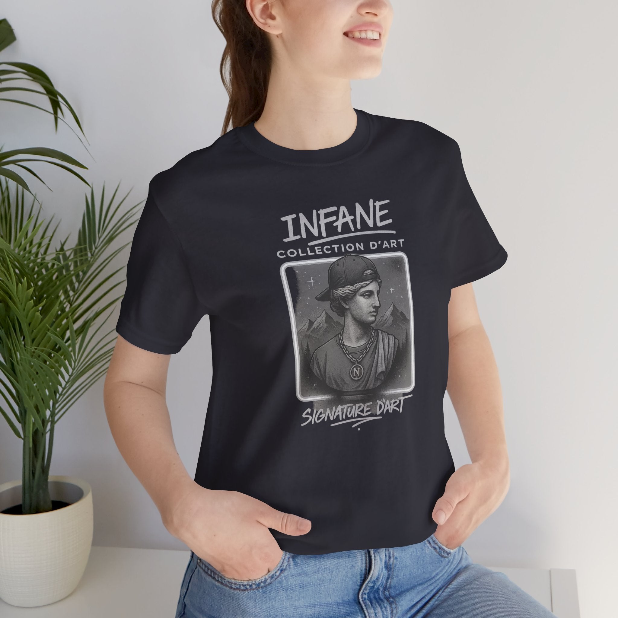 Statue Cap Unisex Jersey Tshirt | Infane Europe Edition