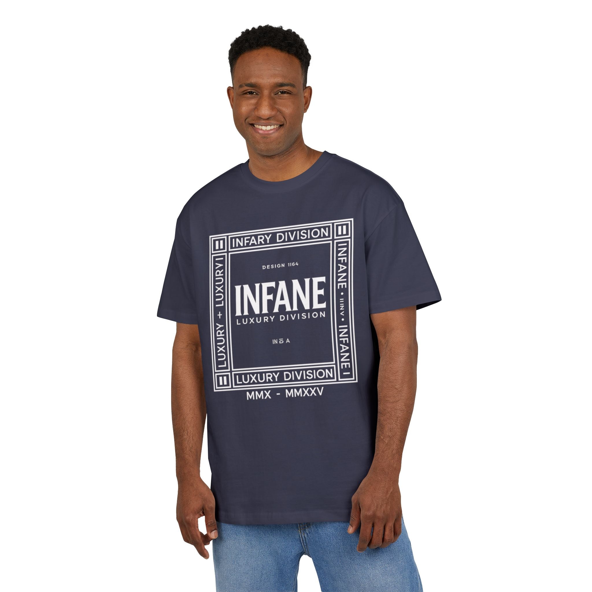 Trendy Oversized Graphic Tee | Infane Luxury Devision Tshirt