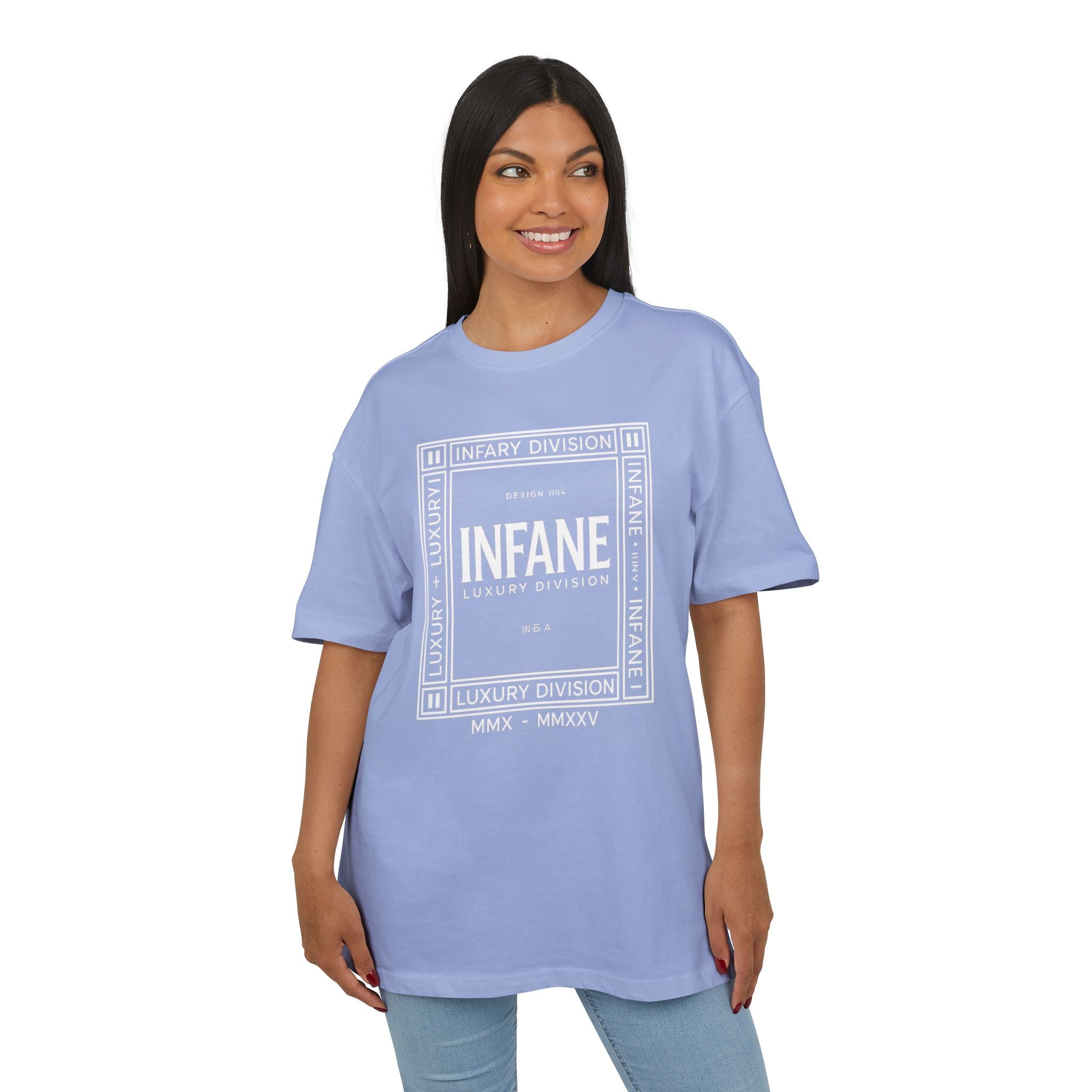 Trendy Oversized Graphic Tee | Infane Luxury Devision Tshirt