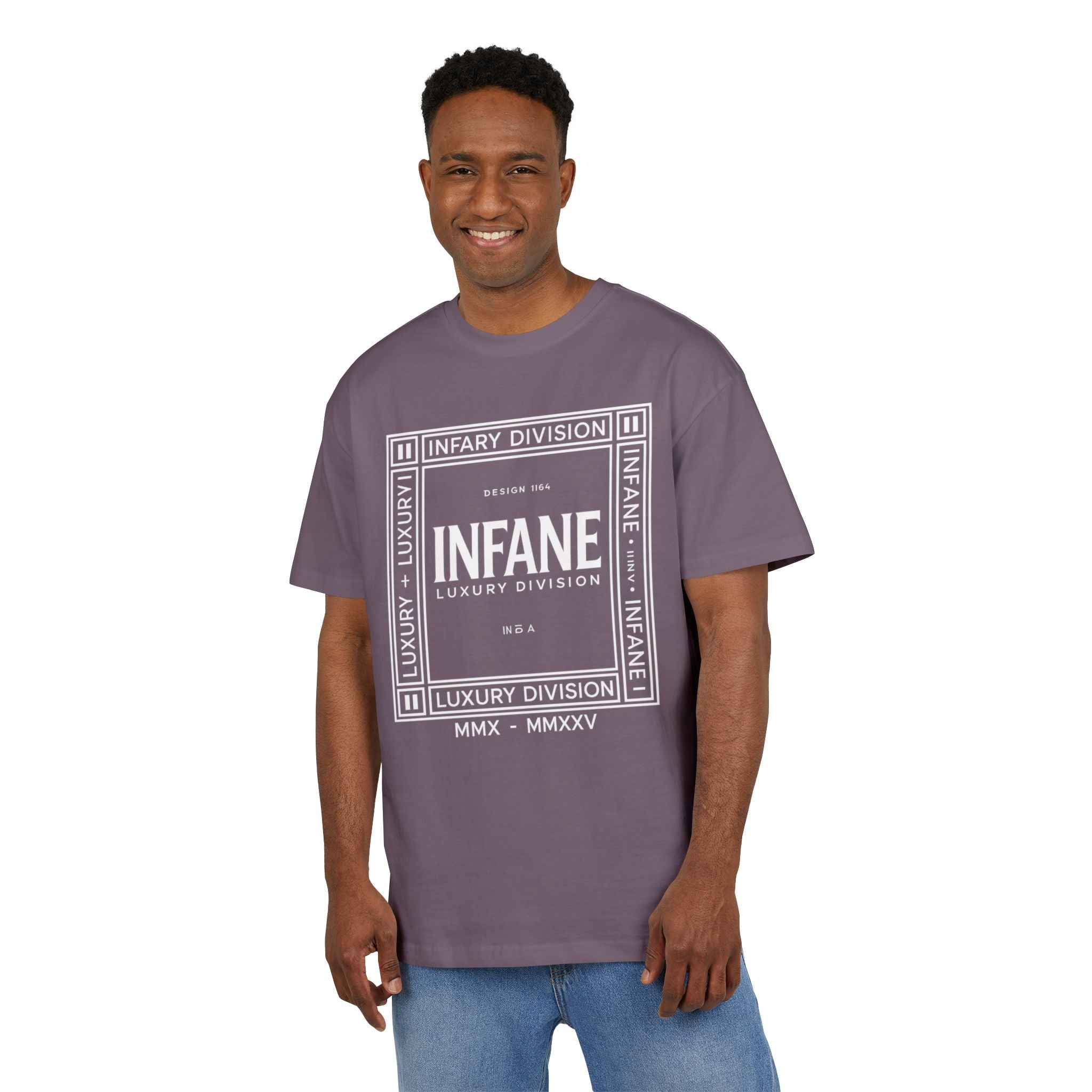 Trendy Oversized Graphic Tee | Infane Luxury Devision Tshirt