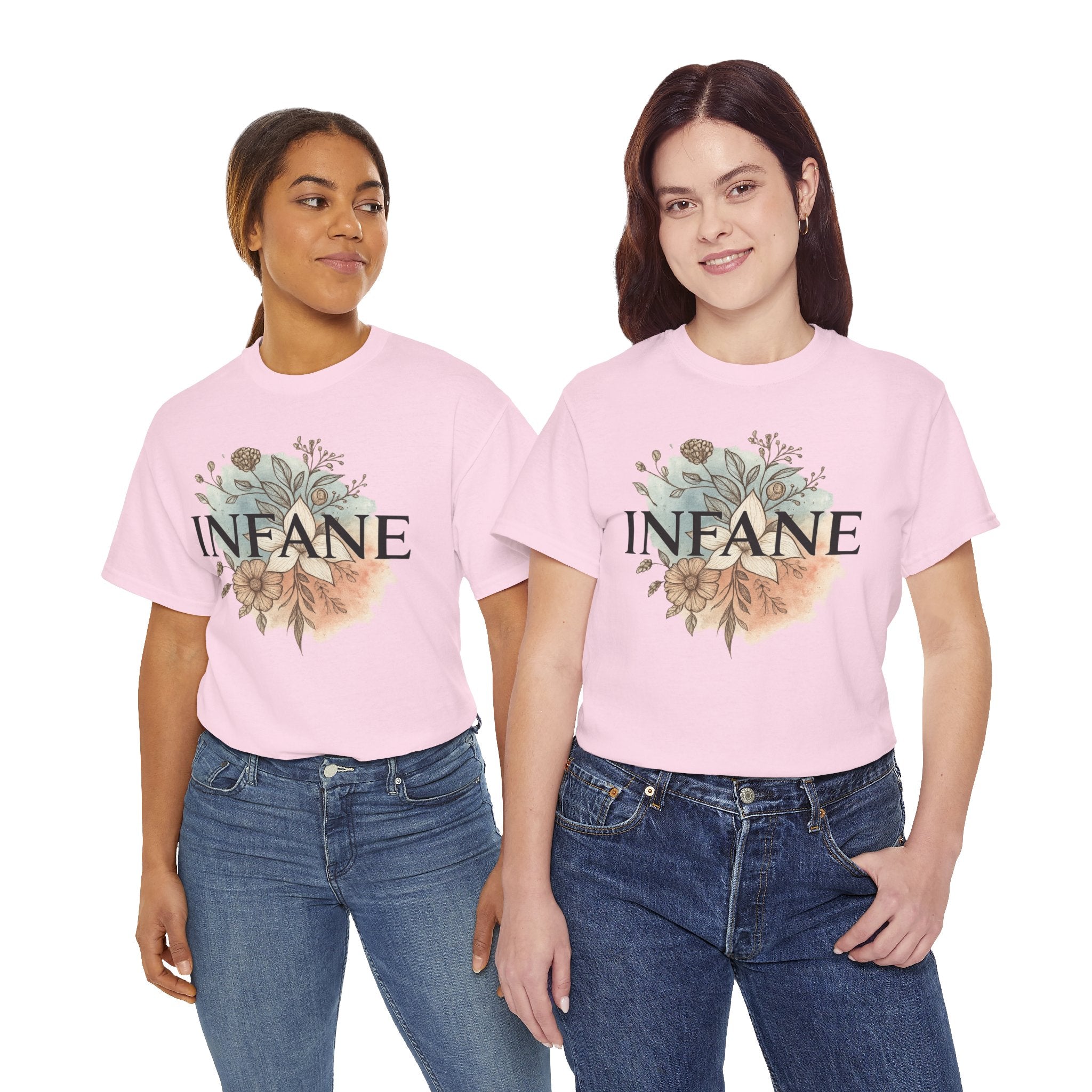 Floral Infane Unisex Heavy Cotton TxEU