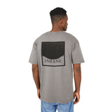 Square Infane Acid Washed Oversized Tshirt EU