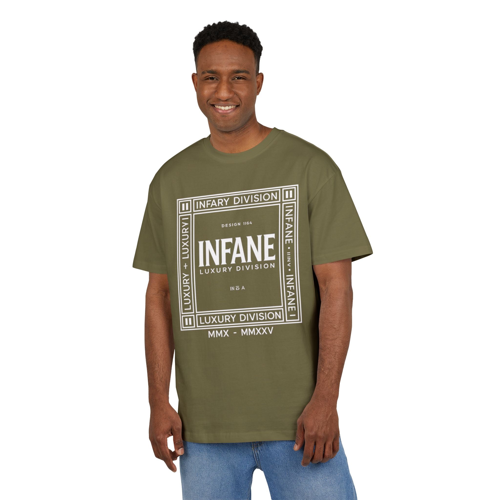 Trendy Oversized Graphic Tee | Infane Luxury Devision Tshirt