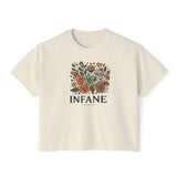 Floral Women's Boxy Tshirt