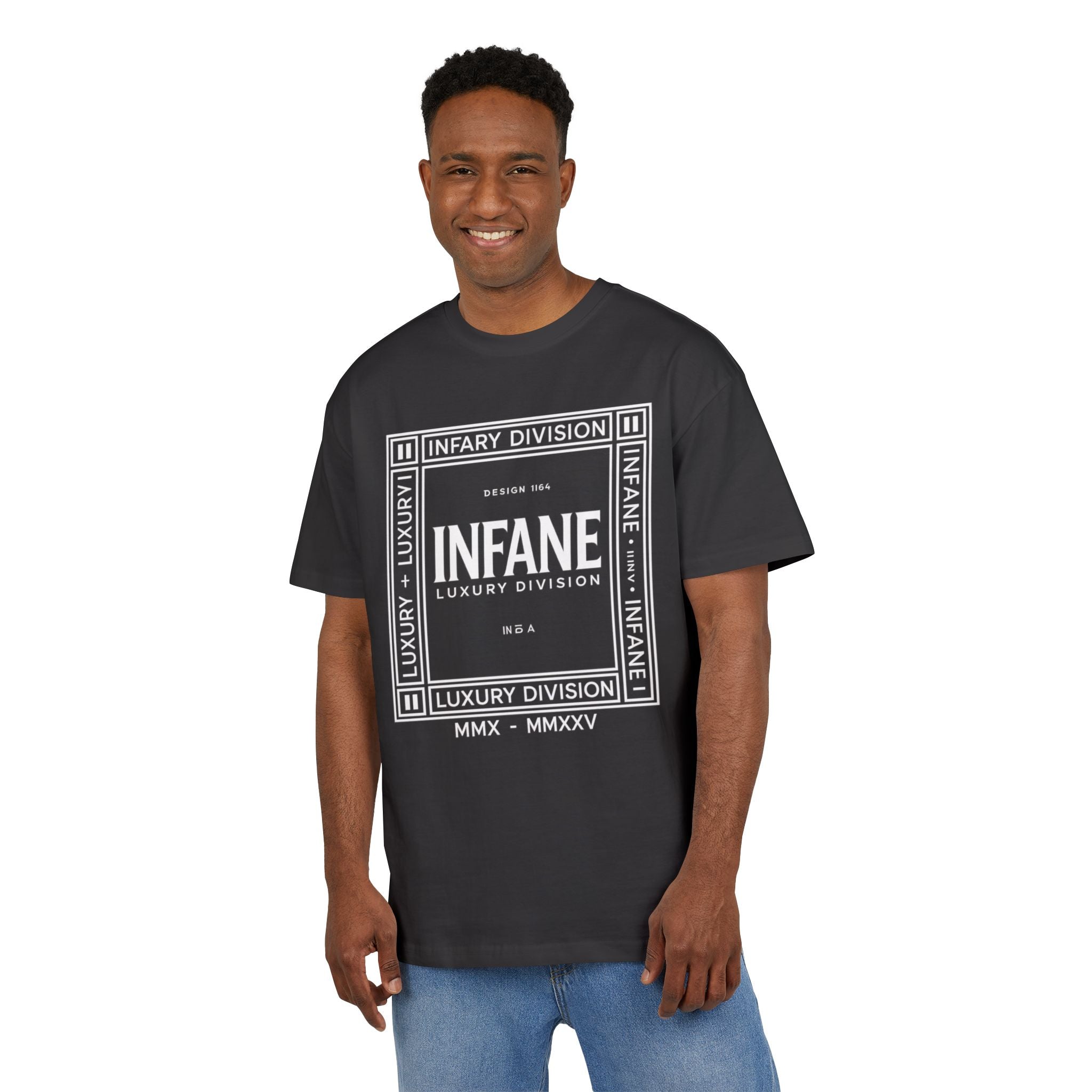 Trendy Oversized Graphic Tee | Infane Luxury Devision Tshirt