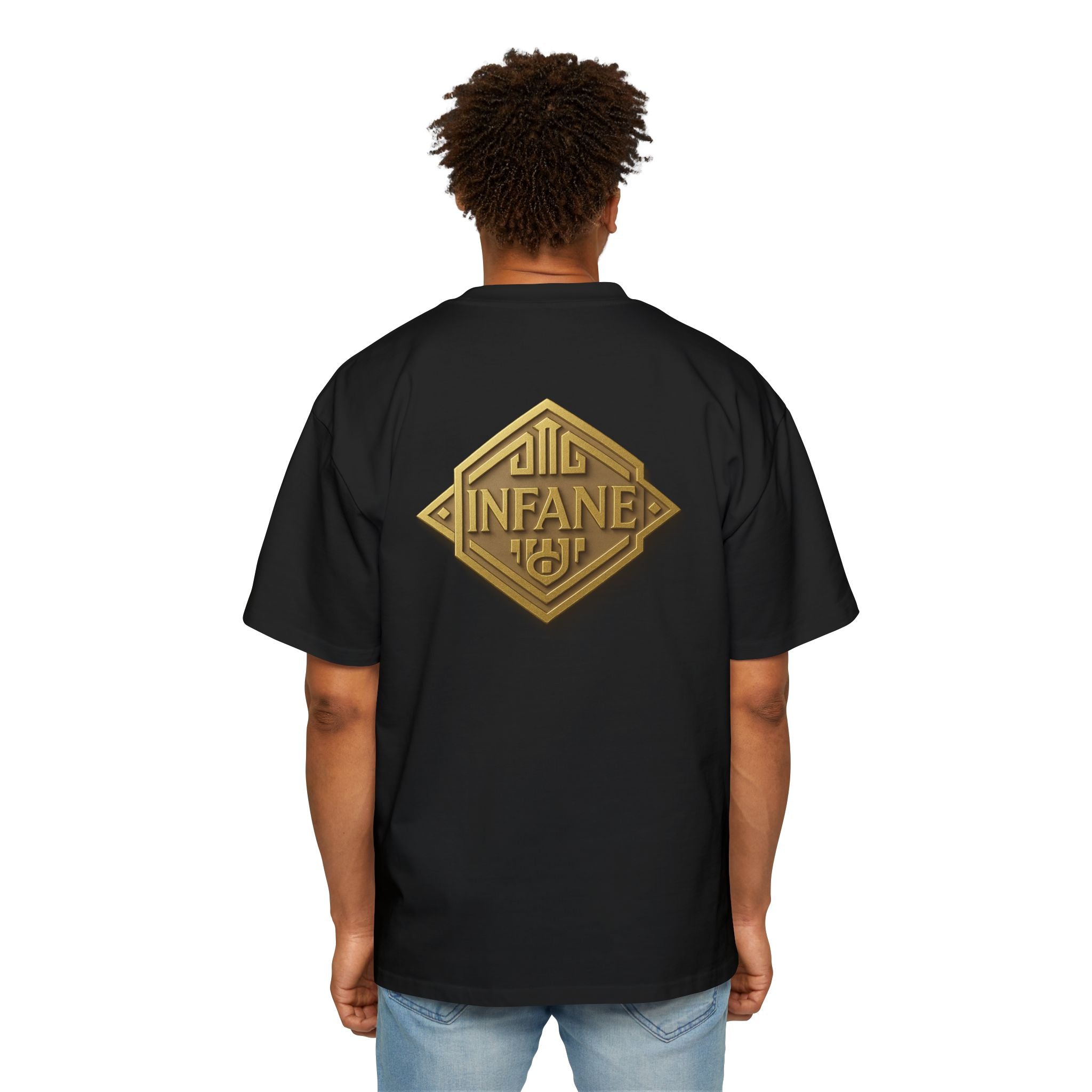 Luxury Emblem | Heavy Oversized Infane Tshirt