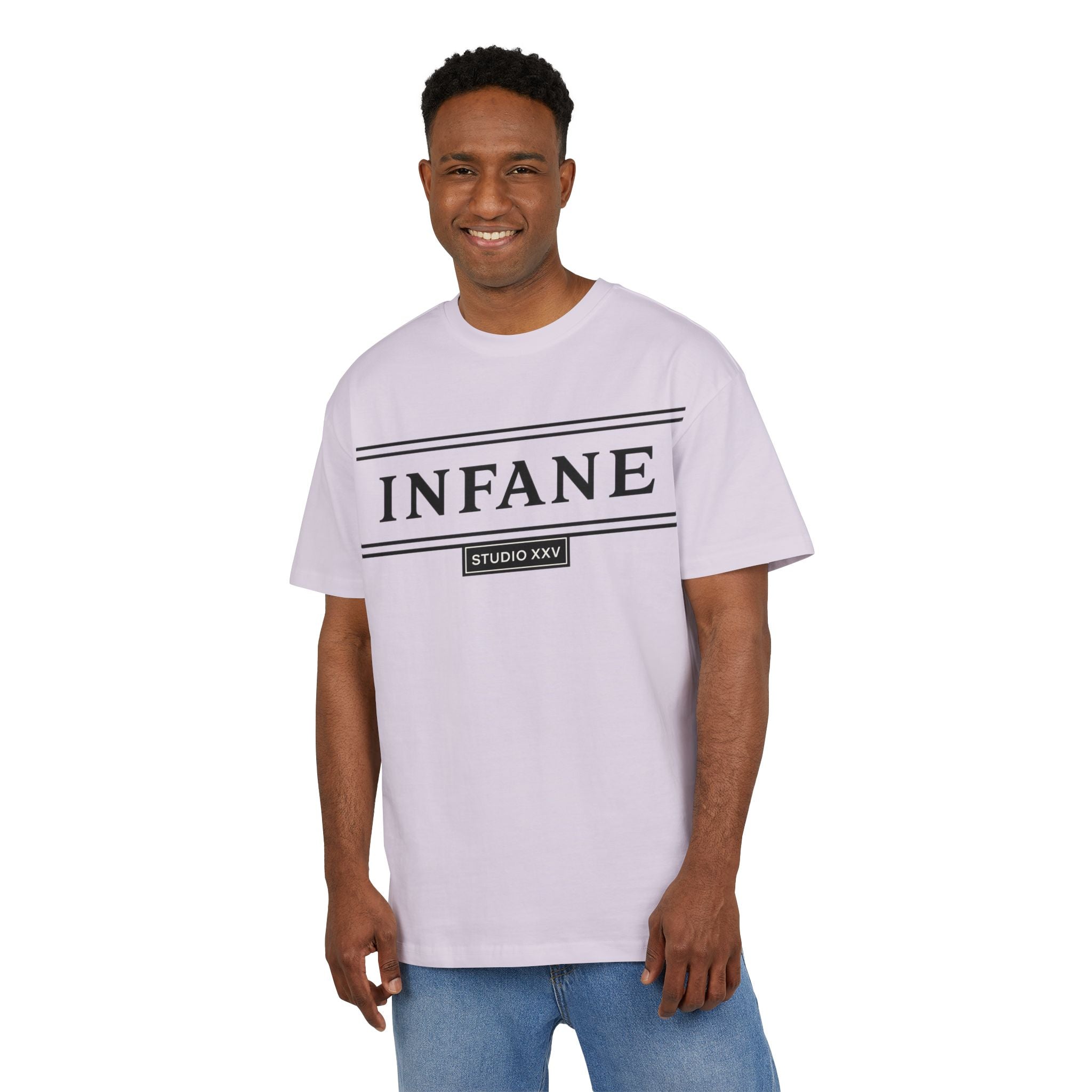 Infane Line Unisex Heavy Oversize Tshirt EU