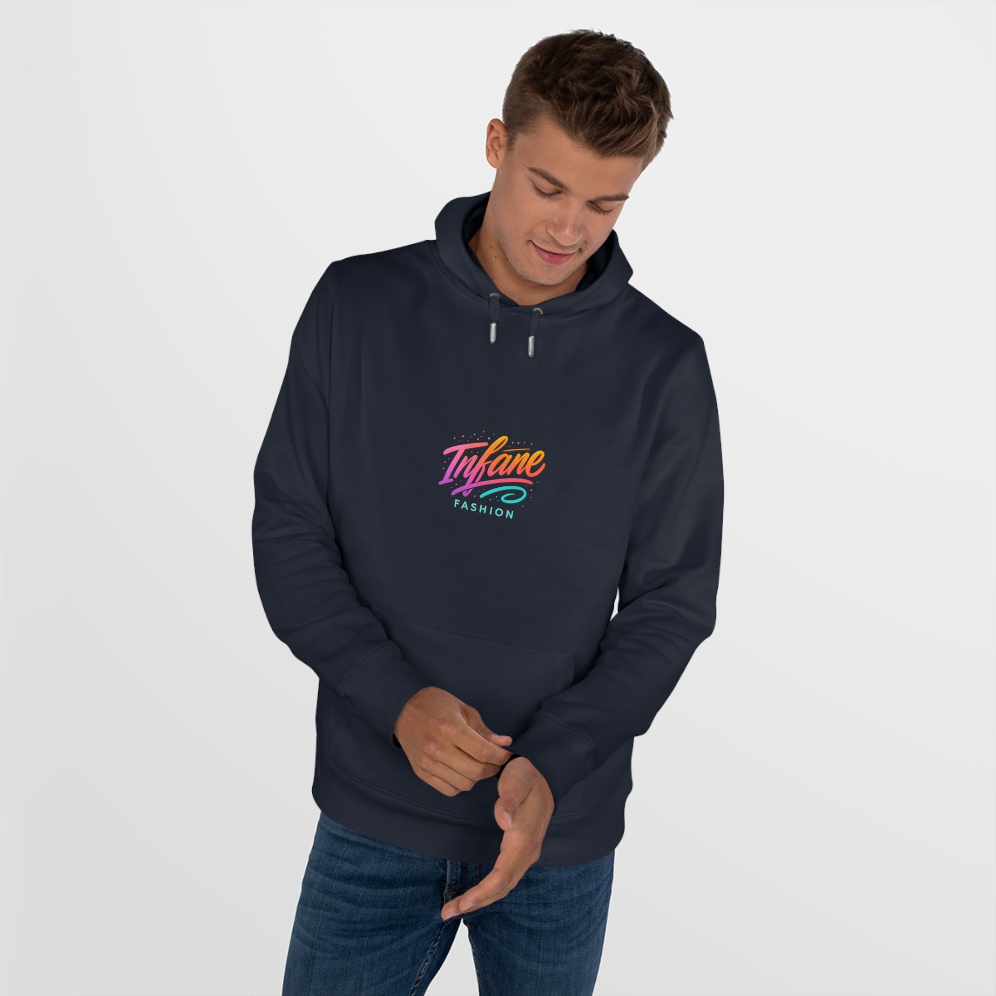 Trendy King Unisex Hooded Sweatshirt - EU