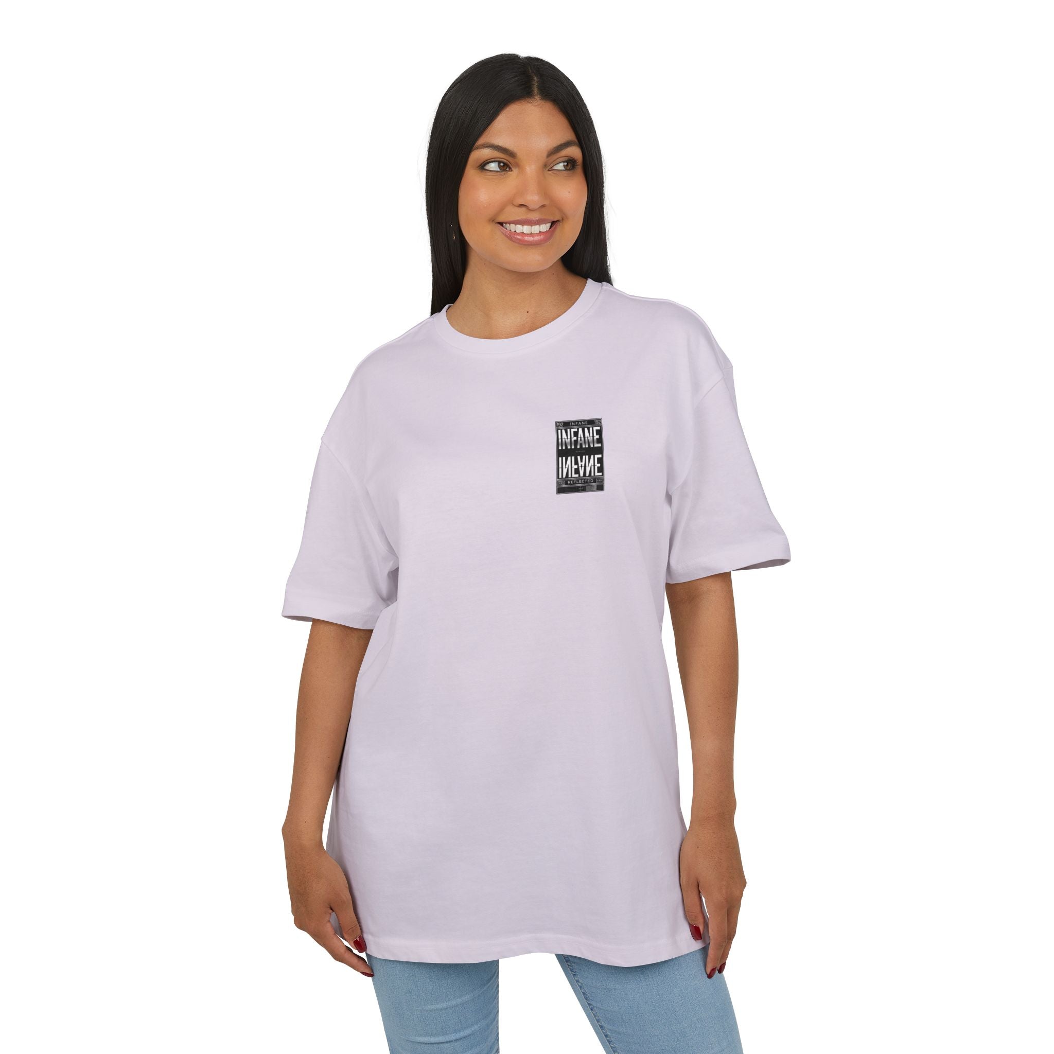 Oversized Reflect Unisex Graphic Tee | Infane EU