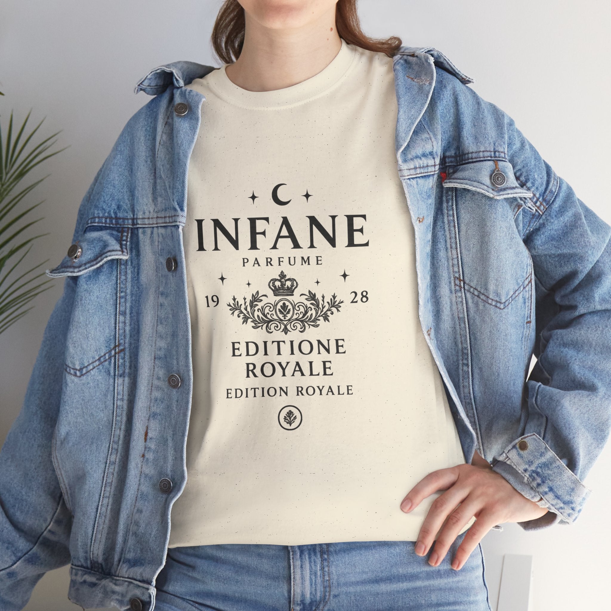 Unisex Heavy Cotton Tshirt | Infane Parfume Edition Royale Eu