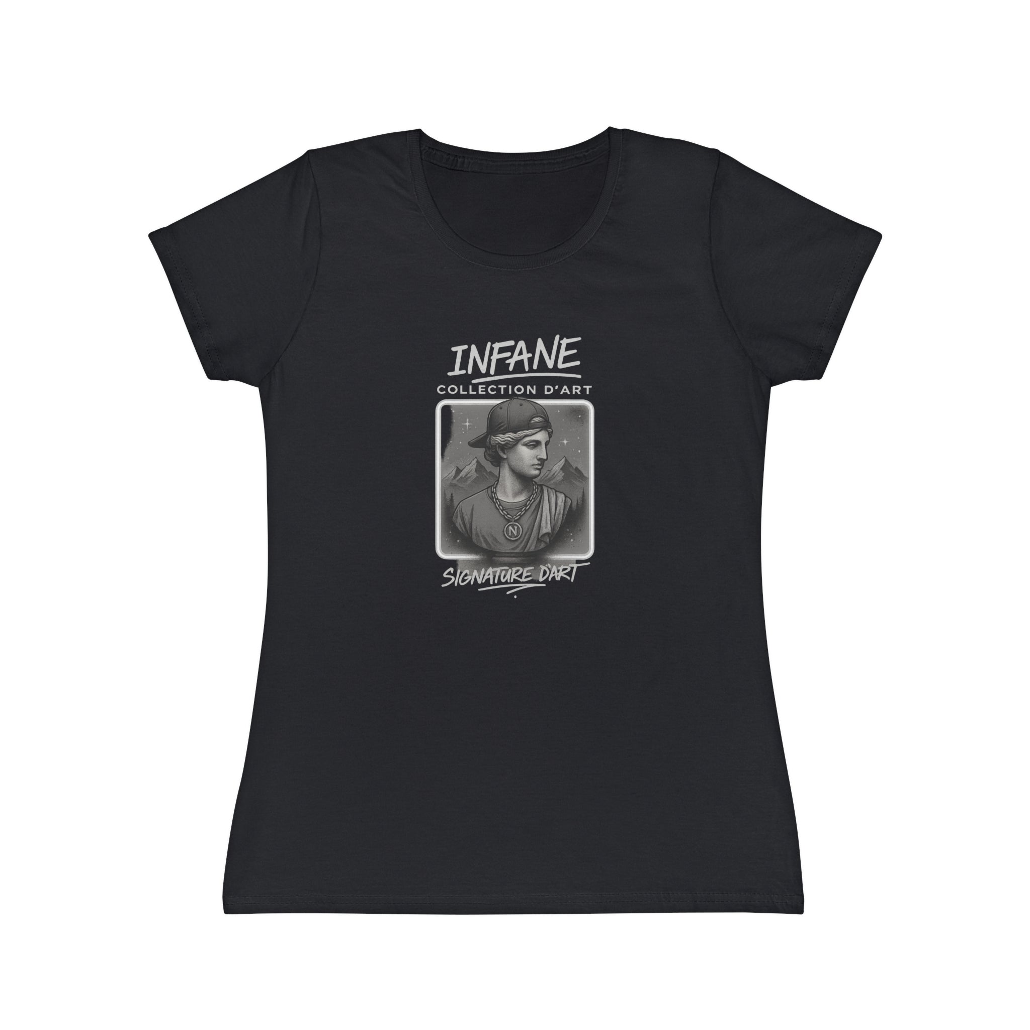 Iconic Statue Cap | Infane Women's T-Shirt Europe Edition