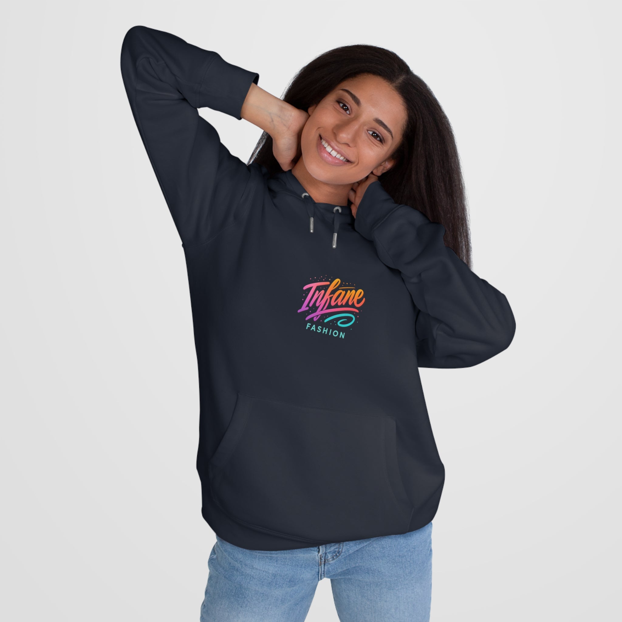 Trendy King Unisex Hooded Sweatshirt - EU