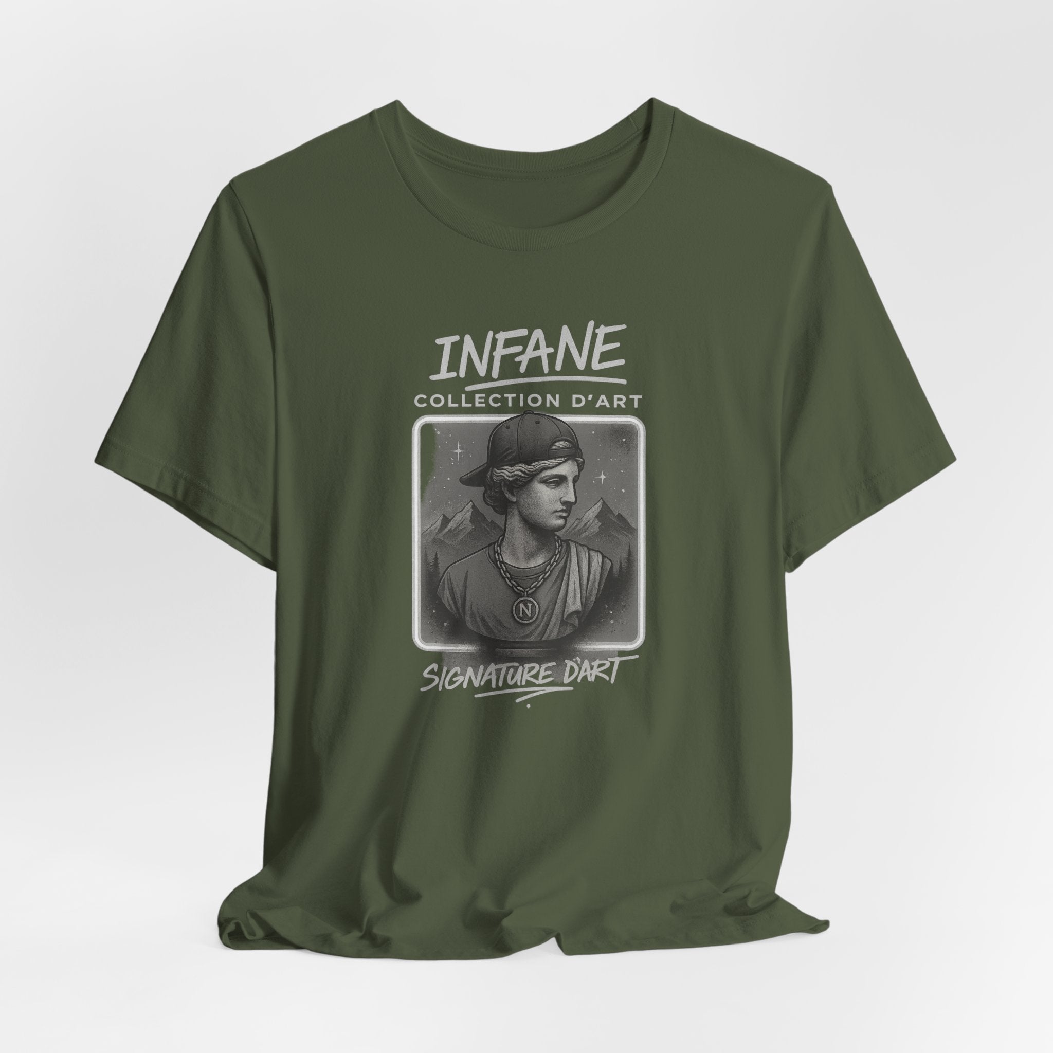 Statue Cap Unisex Jersey Tshirt | Infane Europe Edition
