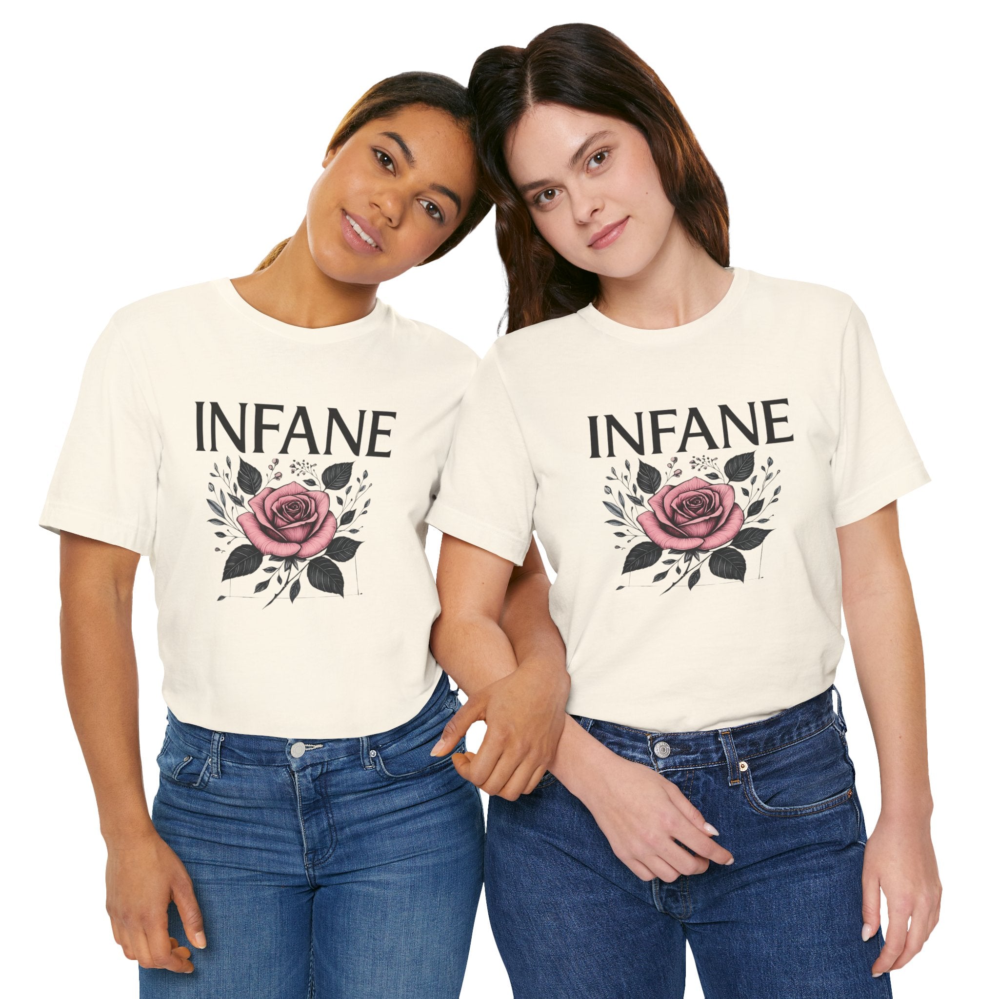 Infane Floral Short Sleeve Te X Unisex Shirt
