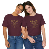 Gold Hoison Fourstone Iconic T-Shirt | Infane Femme x EU