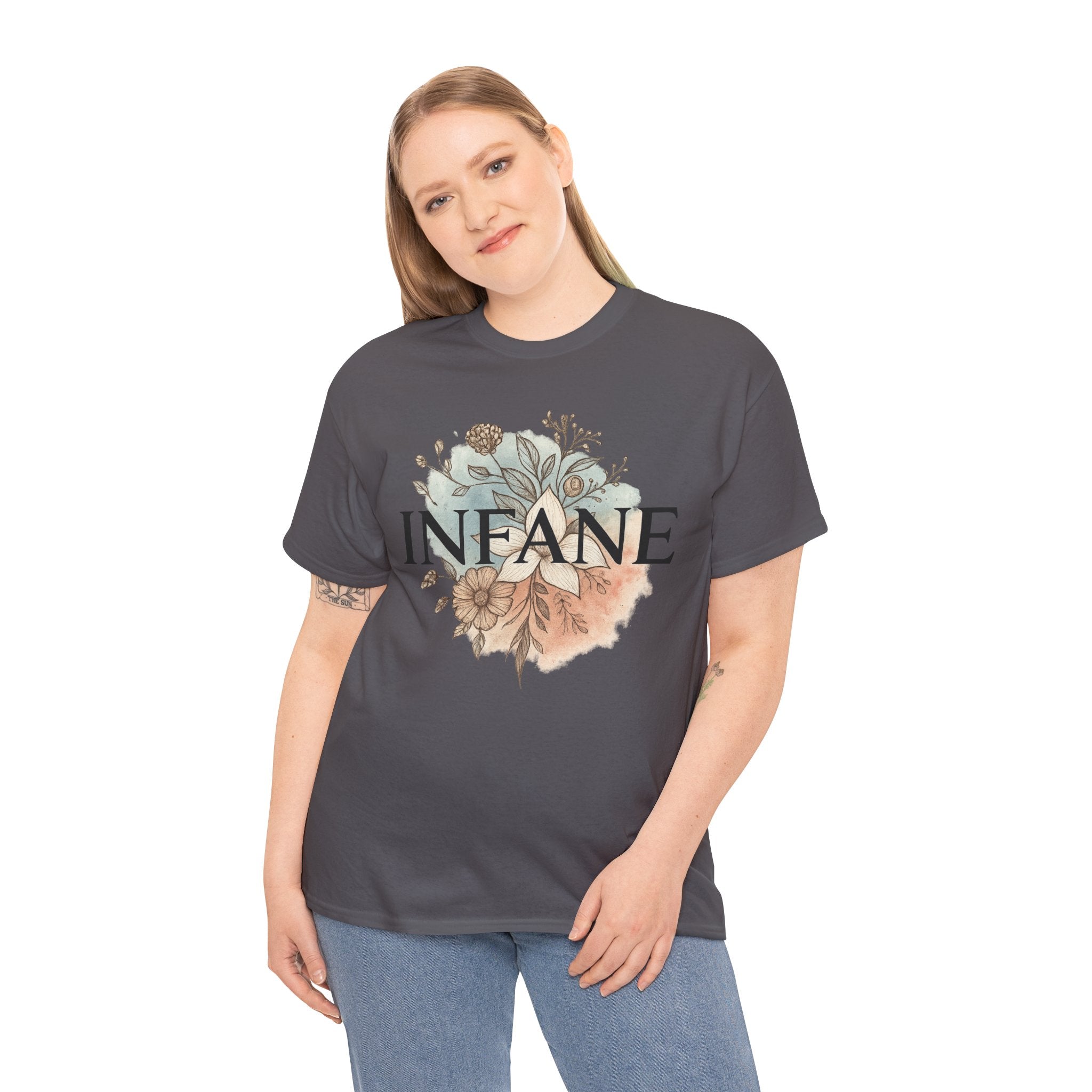 Floral Infane Unisex Heavy Cotton TxEU