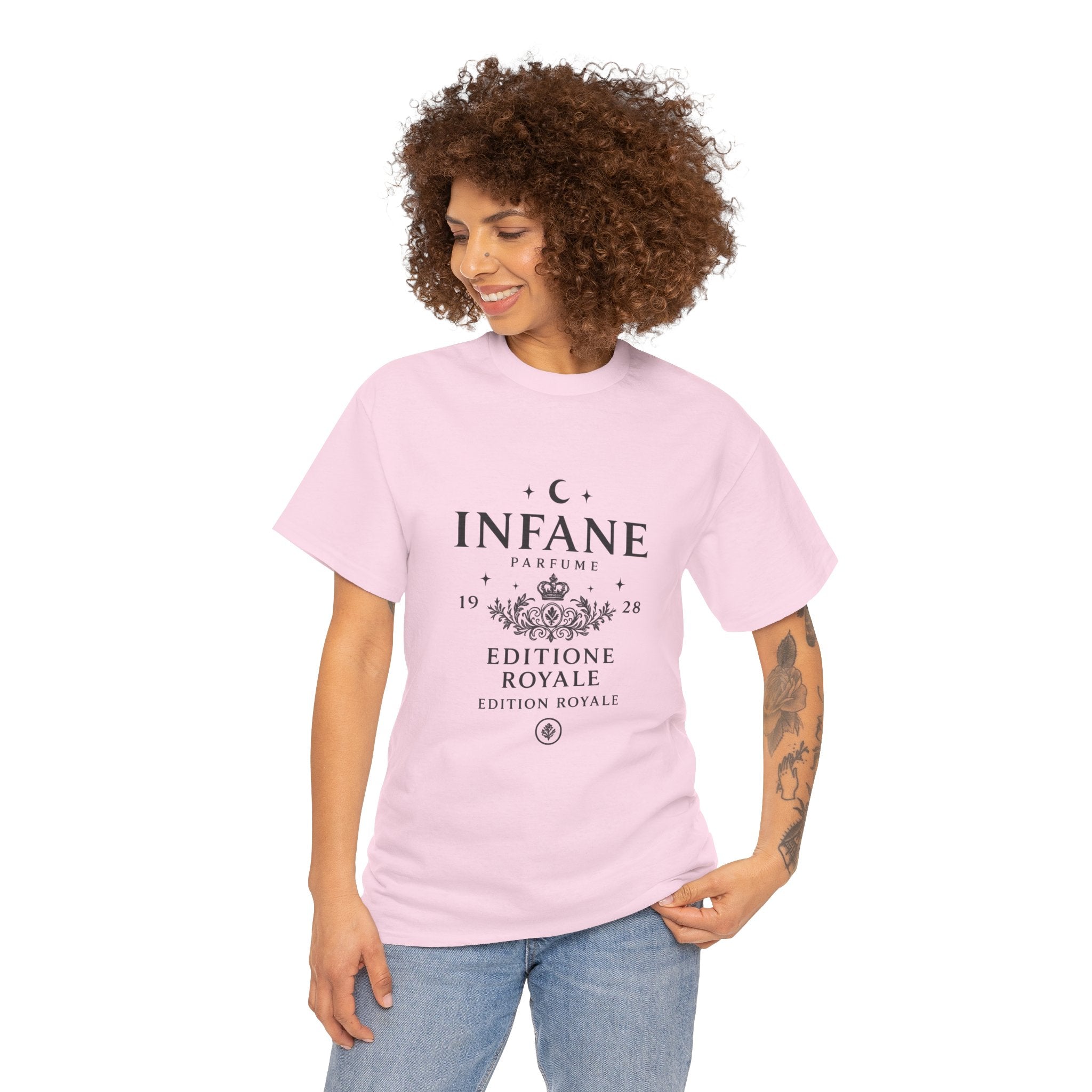 Unisex Heavy Cotton Tshirt | Infane Parfume Edition Royale Eu
