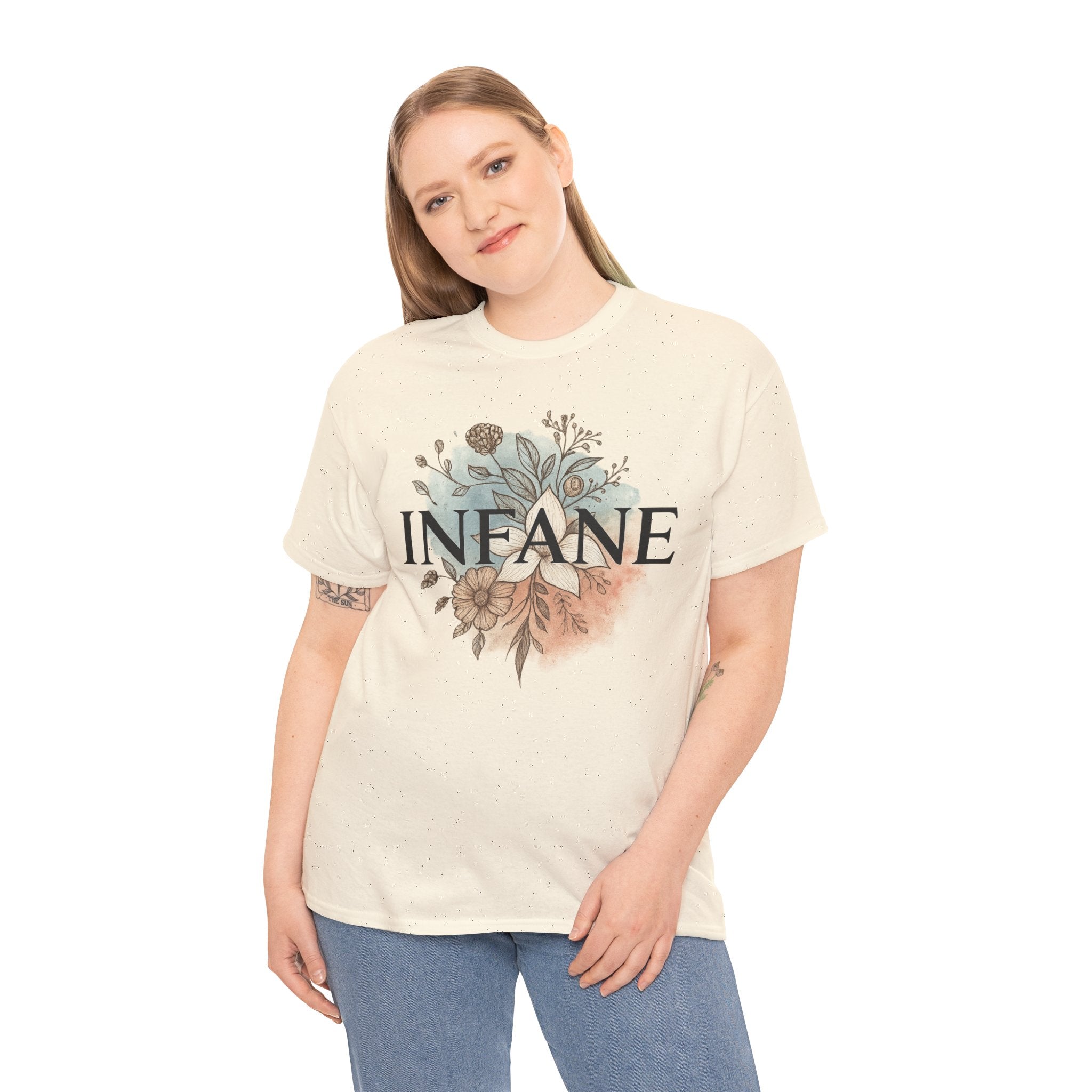 Floral Infane Unisex Heavy Cotton TxEU