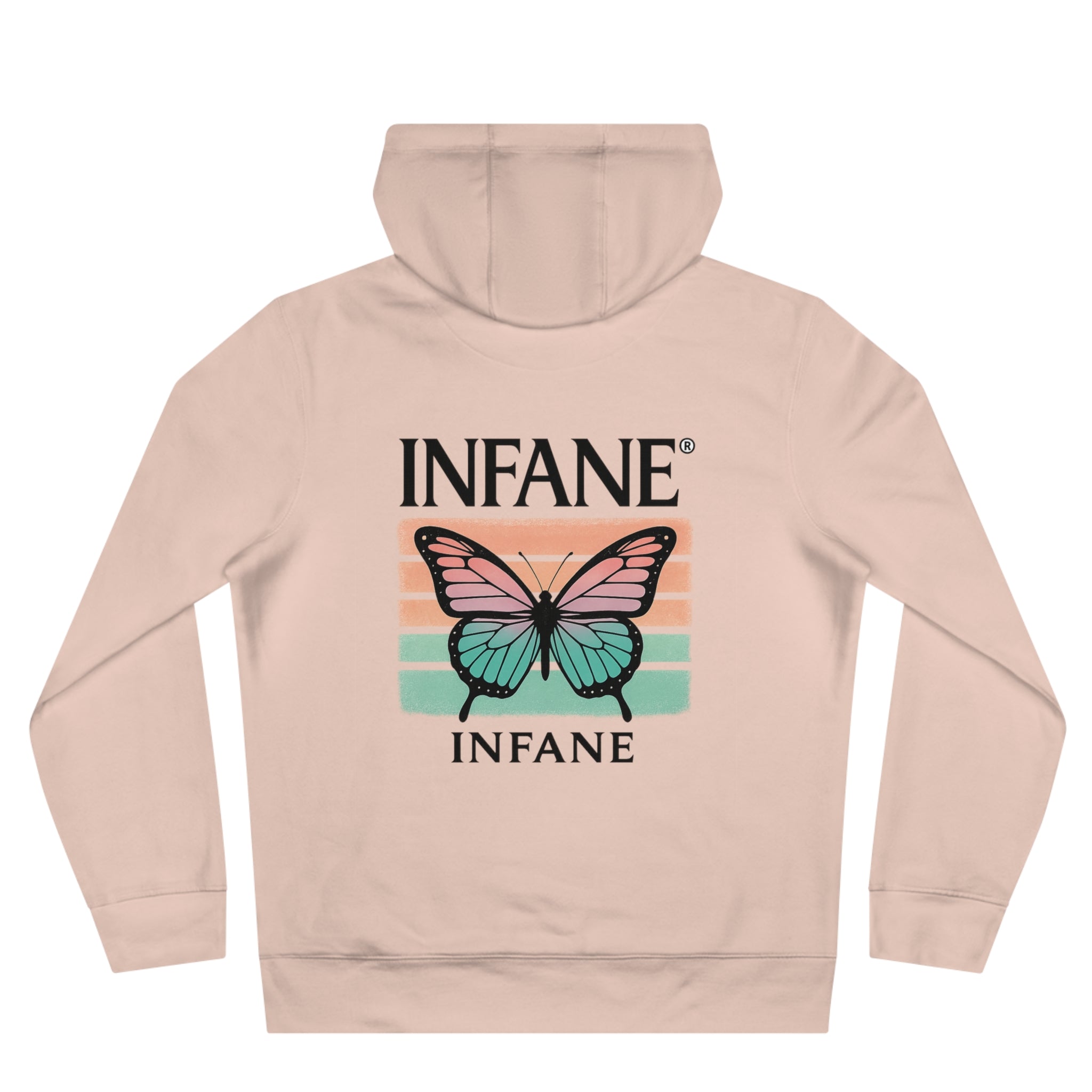 King Butterfly Hooded Sweatshirt - Unisex Hoodie EU