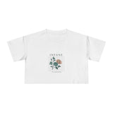 Floral Vibes Women's Crop Tee Infane