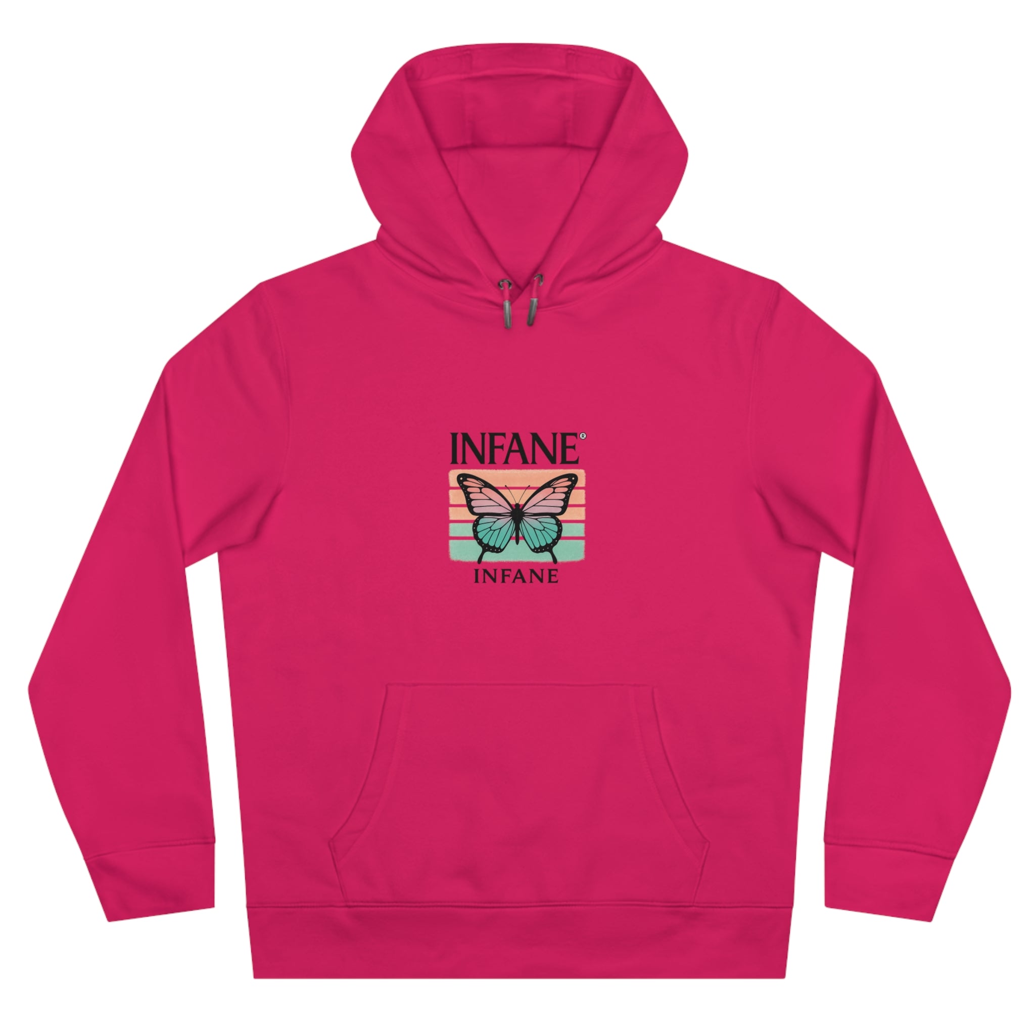King Butterfly Hooded Sweatshirt - Unisex Hoodie EU