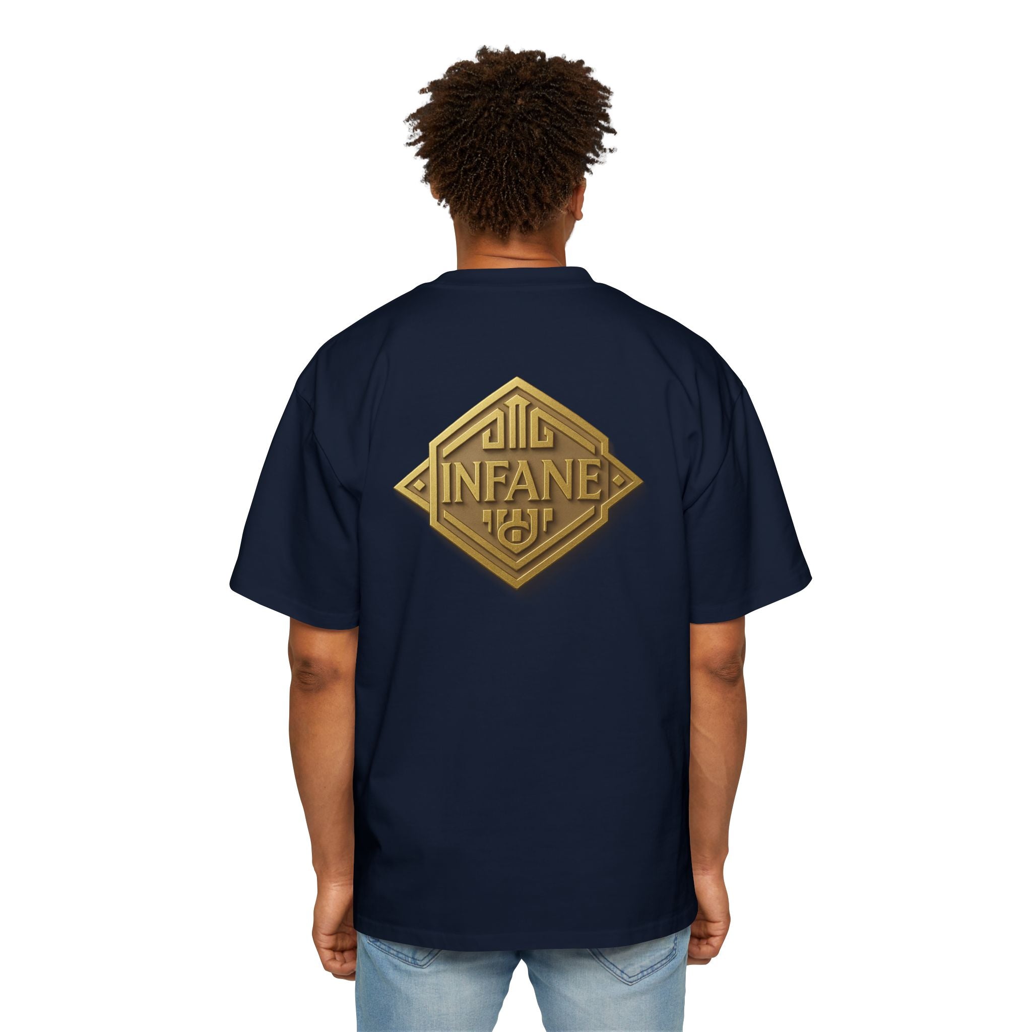 Luxury Emblem | Heavy Oversized Infane Tshirt