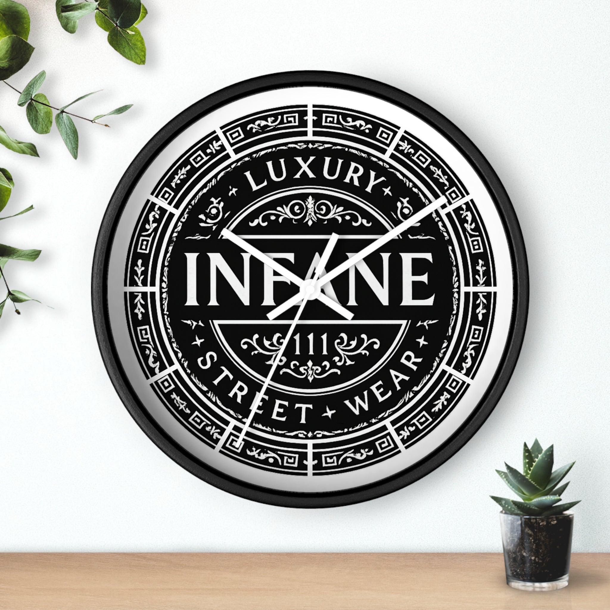 Luxury Streetwear Wall Clock