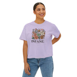 Floral Women's Boxy Tshirt