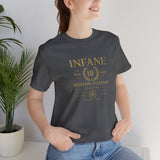 Gold Hoison Fourstone Iconic T-Shirt | Infane Femme x EU