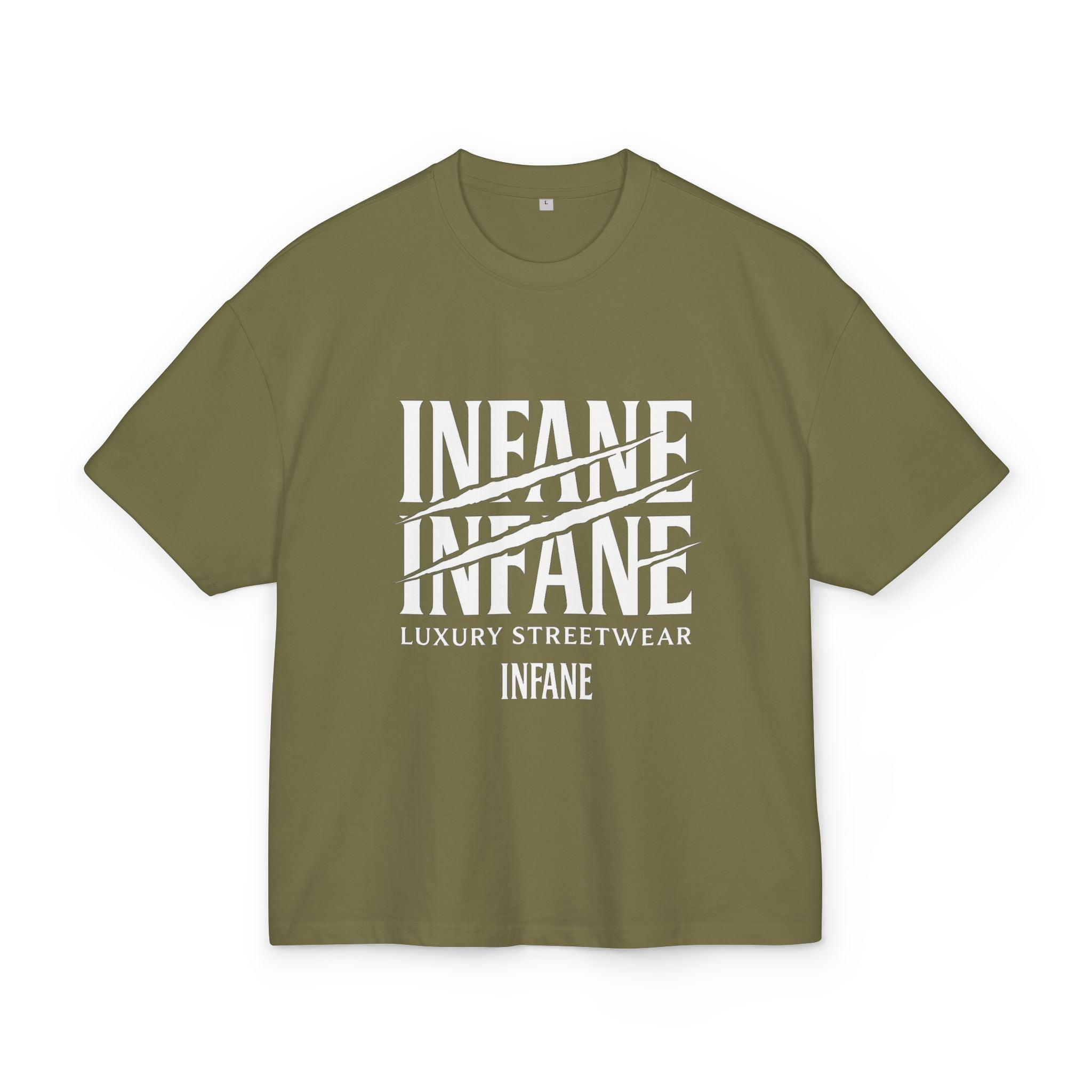 Unisex Heavy Cotton Box Tee EU - Infane Luxury Streetwear