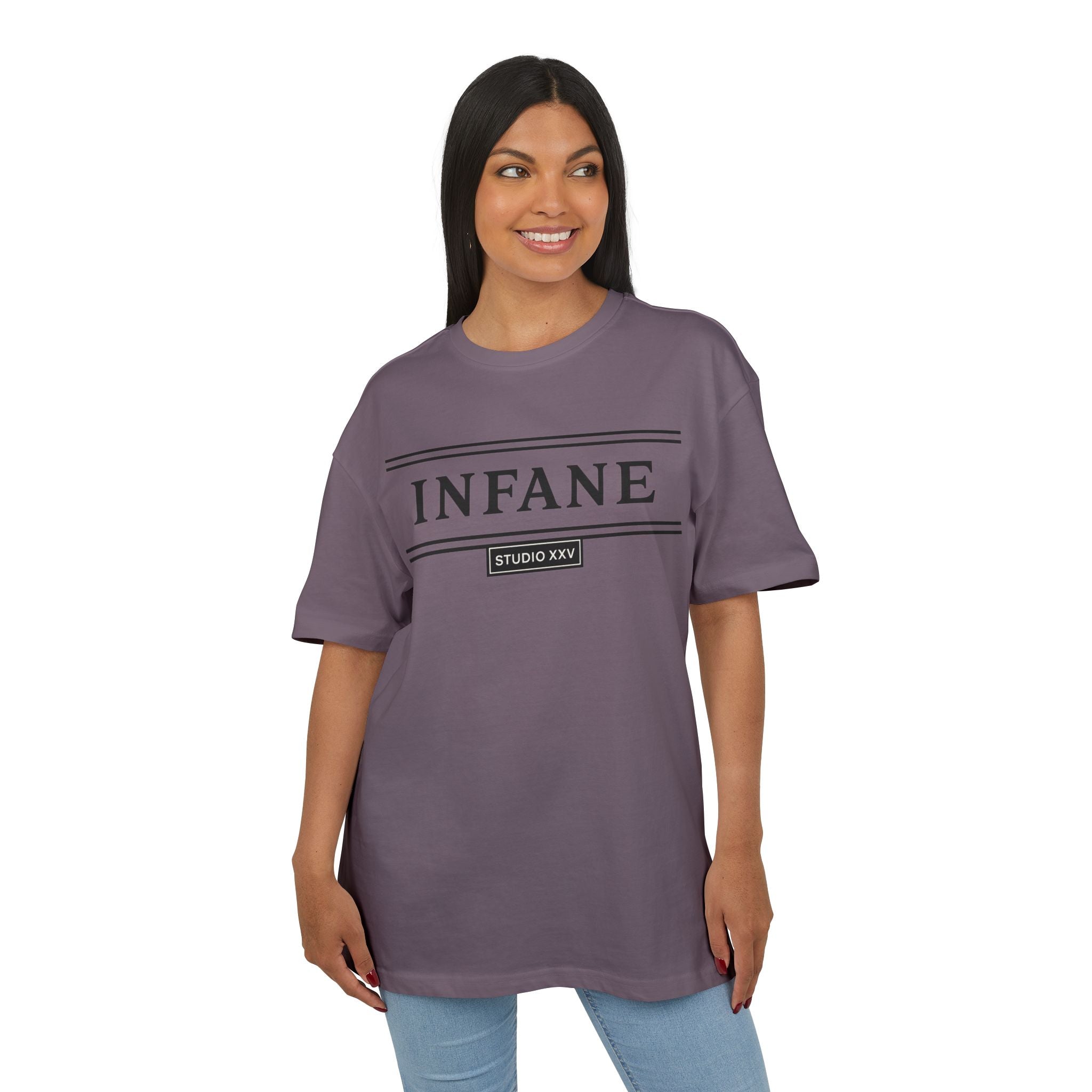 Infane Line Unisex Heavy Oversize Tshirt EU